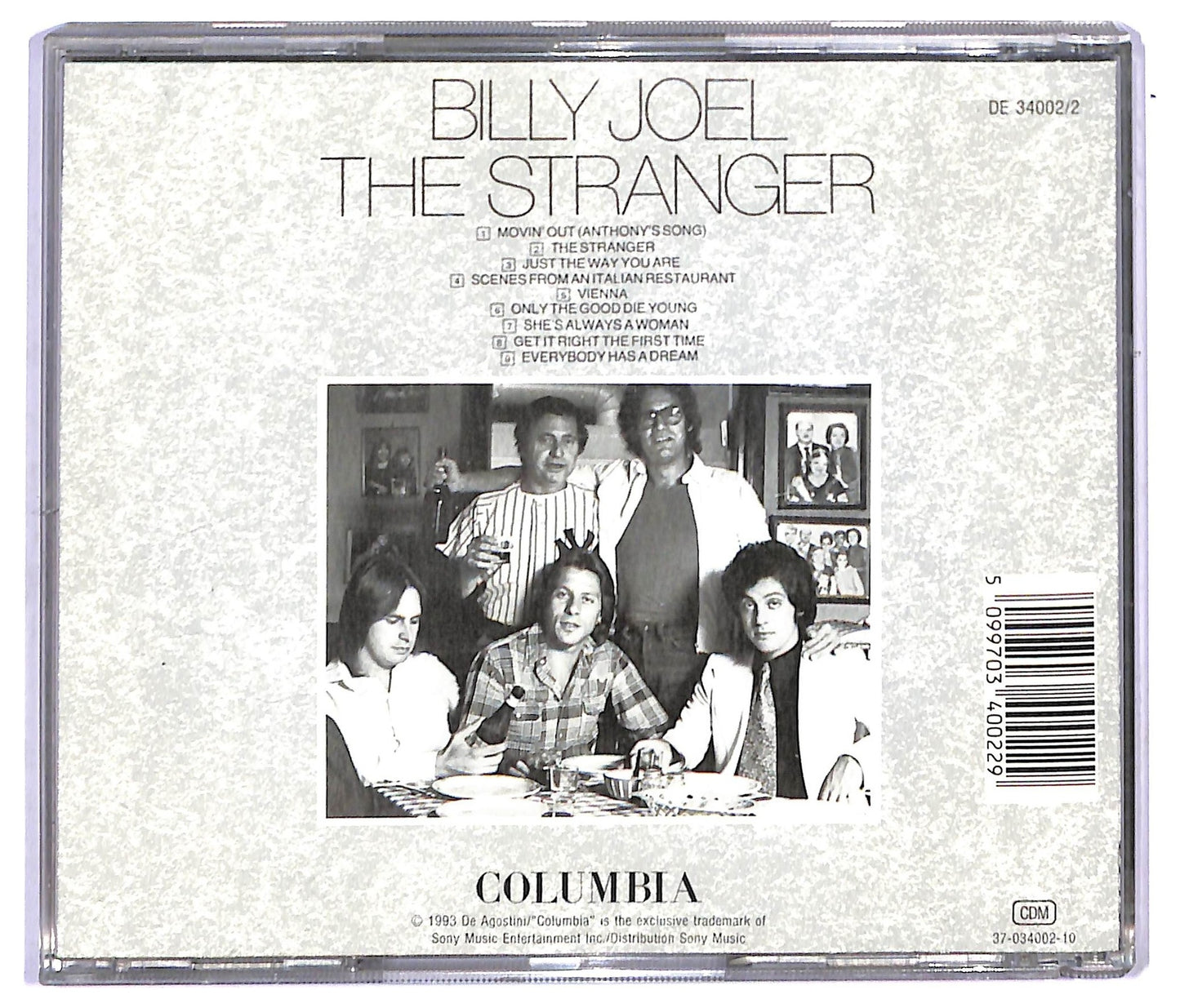 EBOND Billy Joel - The Stranger CD CD088519