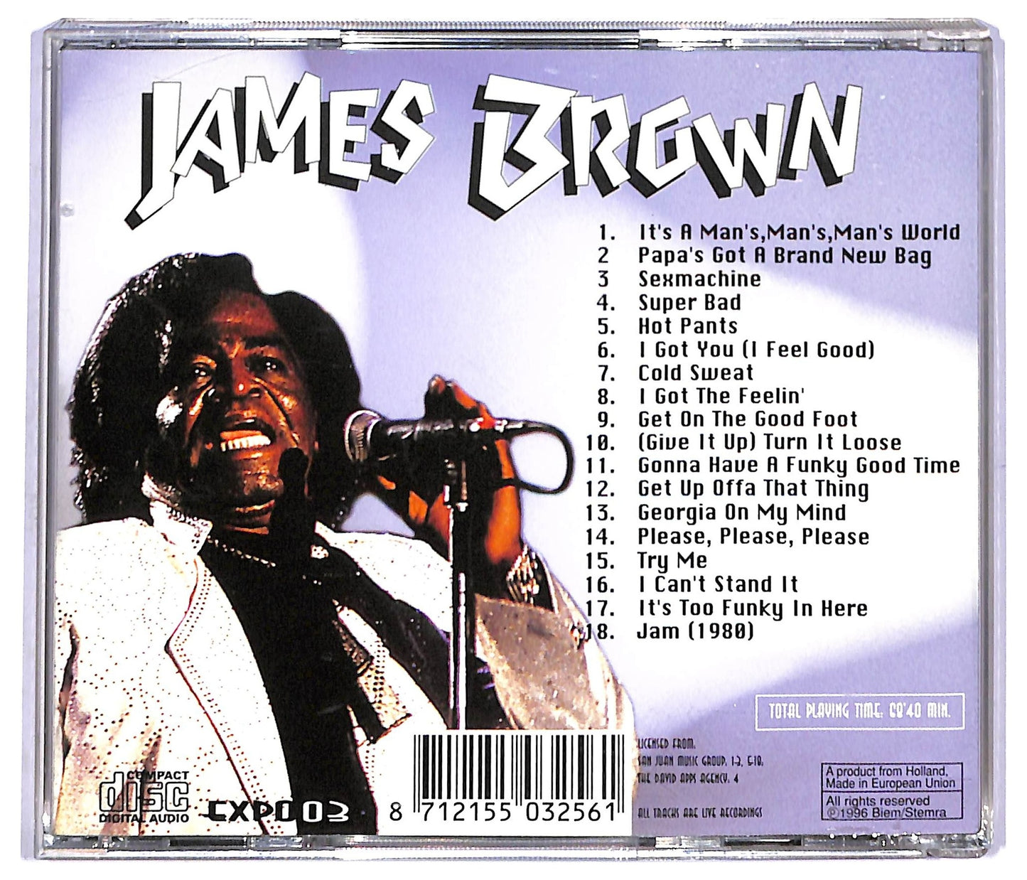 EBOND James Brown - James Brown CD CD088622