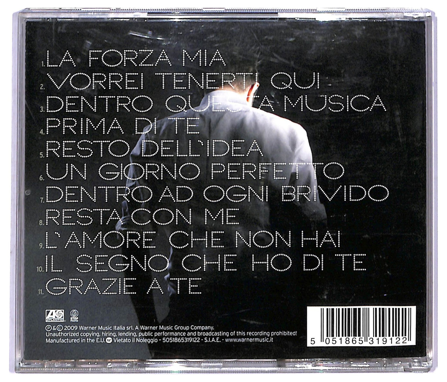 EBOND Marco Carta - La Forza Mia ALBUM JEWEL CASE CD CD088834