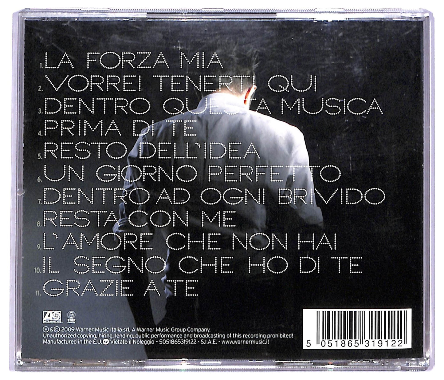 EBOND Marco Carta - La Forza Mia ALBUM JEWEL CASE CD CD088835