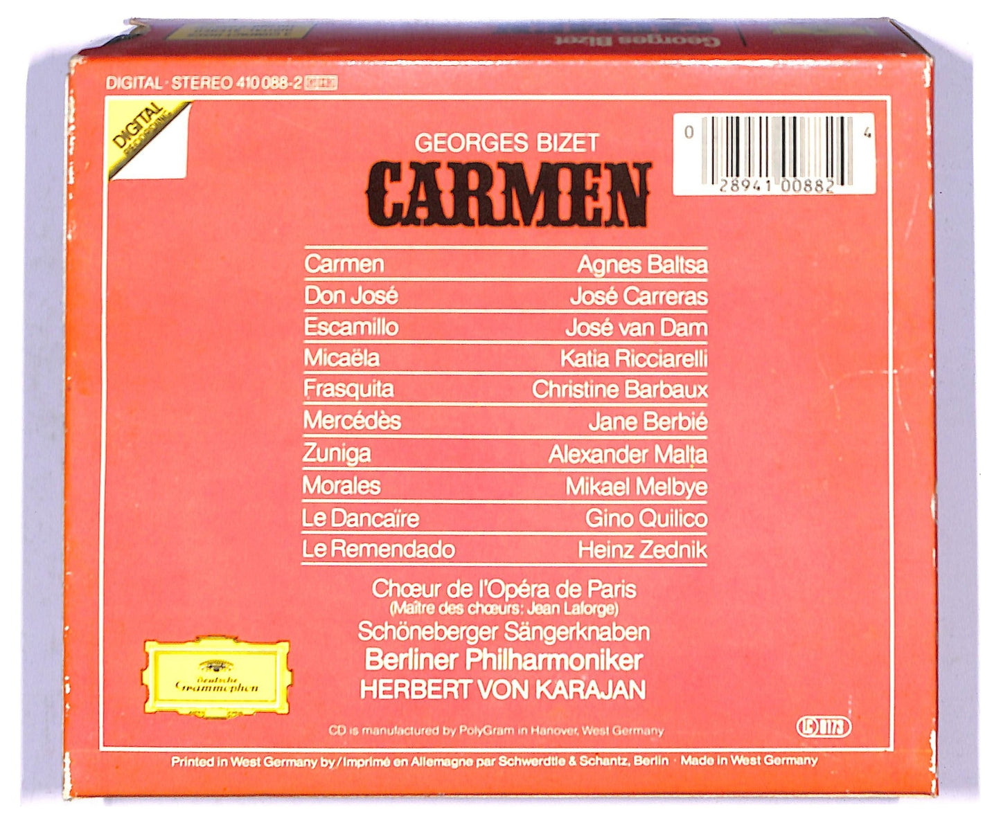 EBOND Georges Bizet - Carmen ( 3 cd) ALBUM BOX CD089043