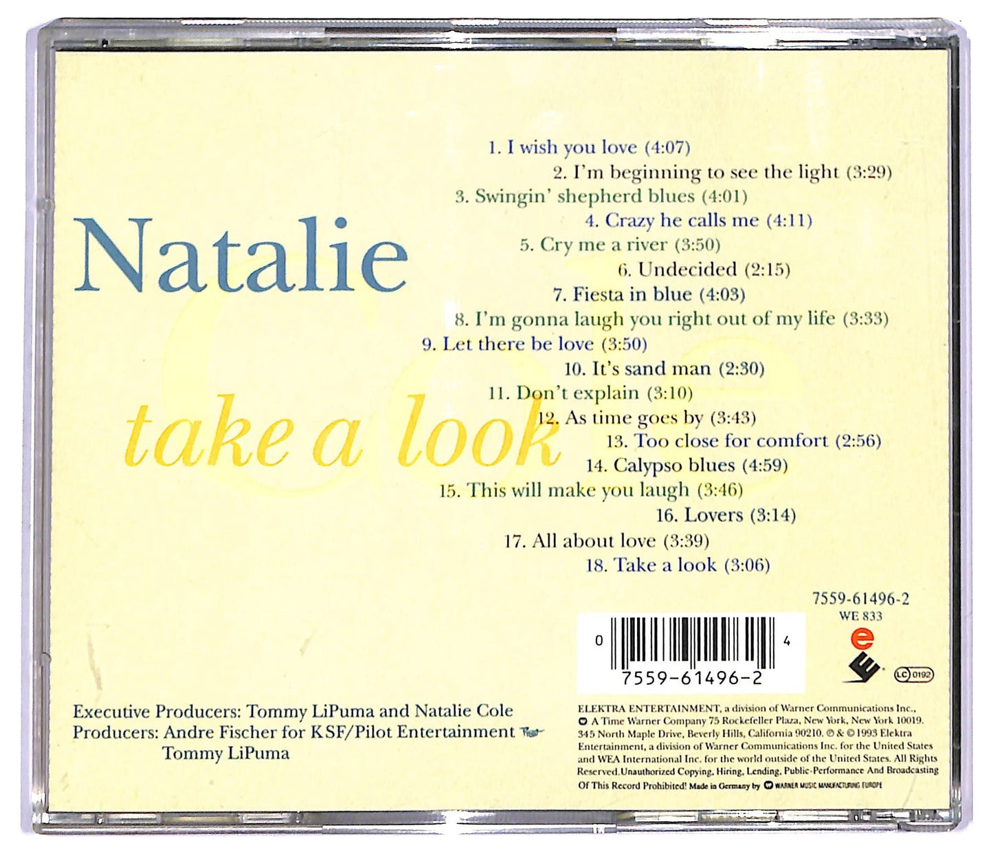 EBOND Natalie Cole - Take A Look CD CD089050