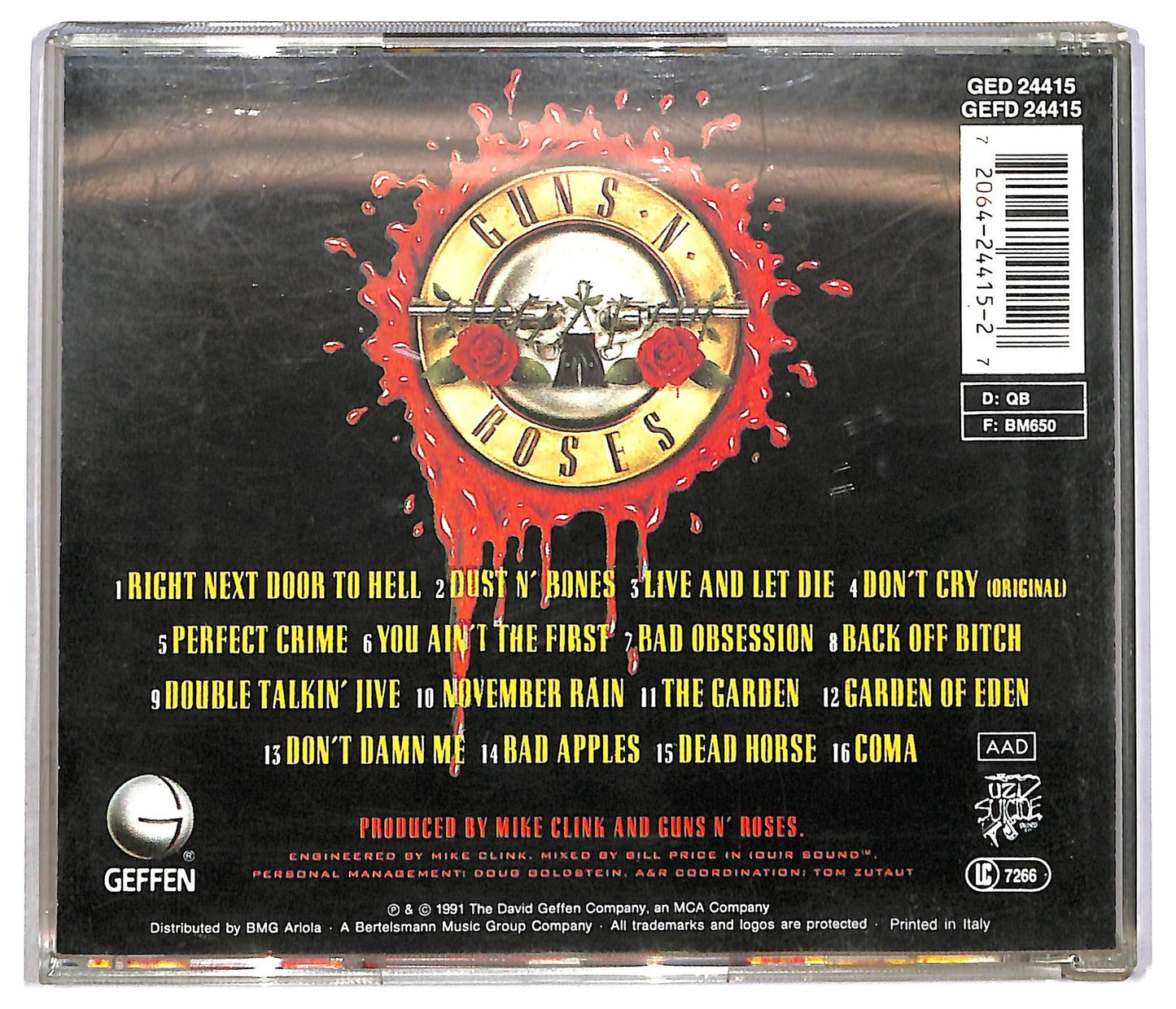 EBOND Guns N' Roses - Use Your Illusion I CD CD089159
