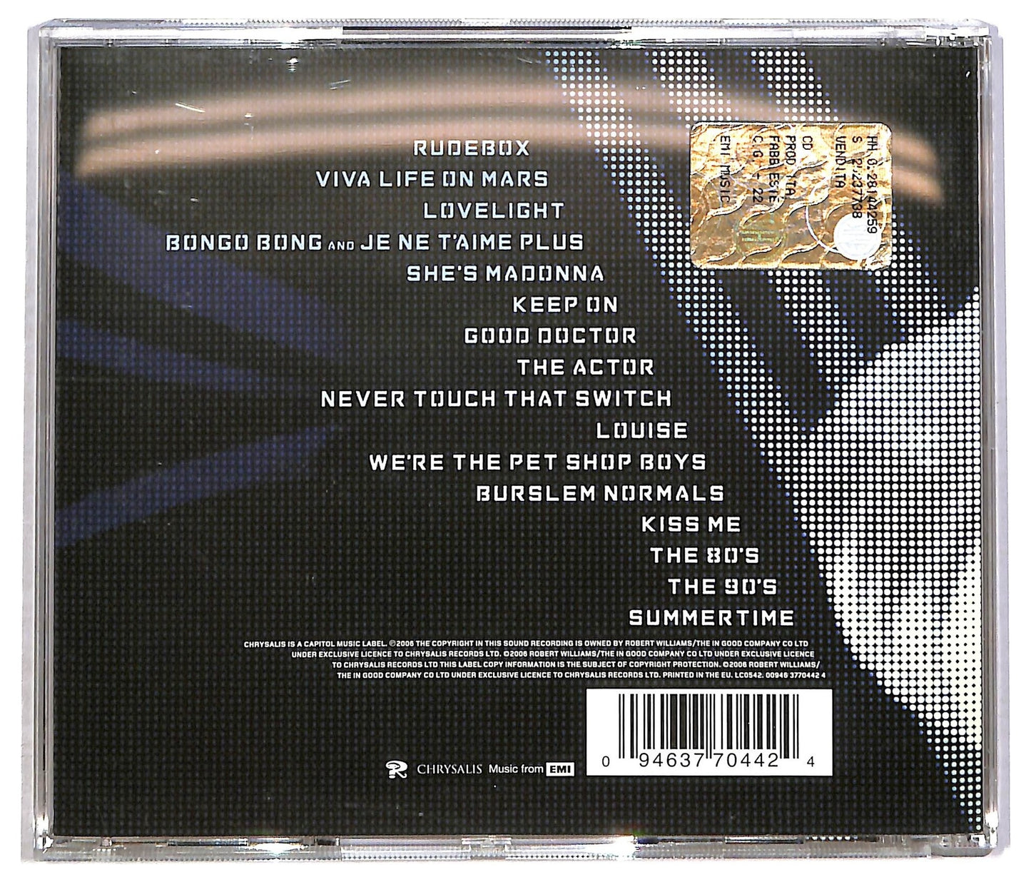 EBOND Robbie Williams - Rudebox CD CD089161