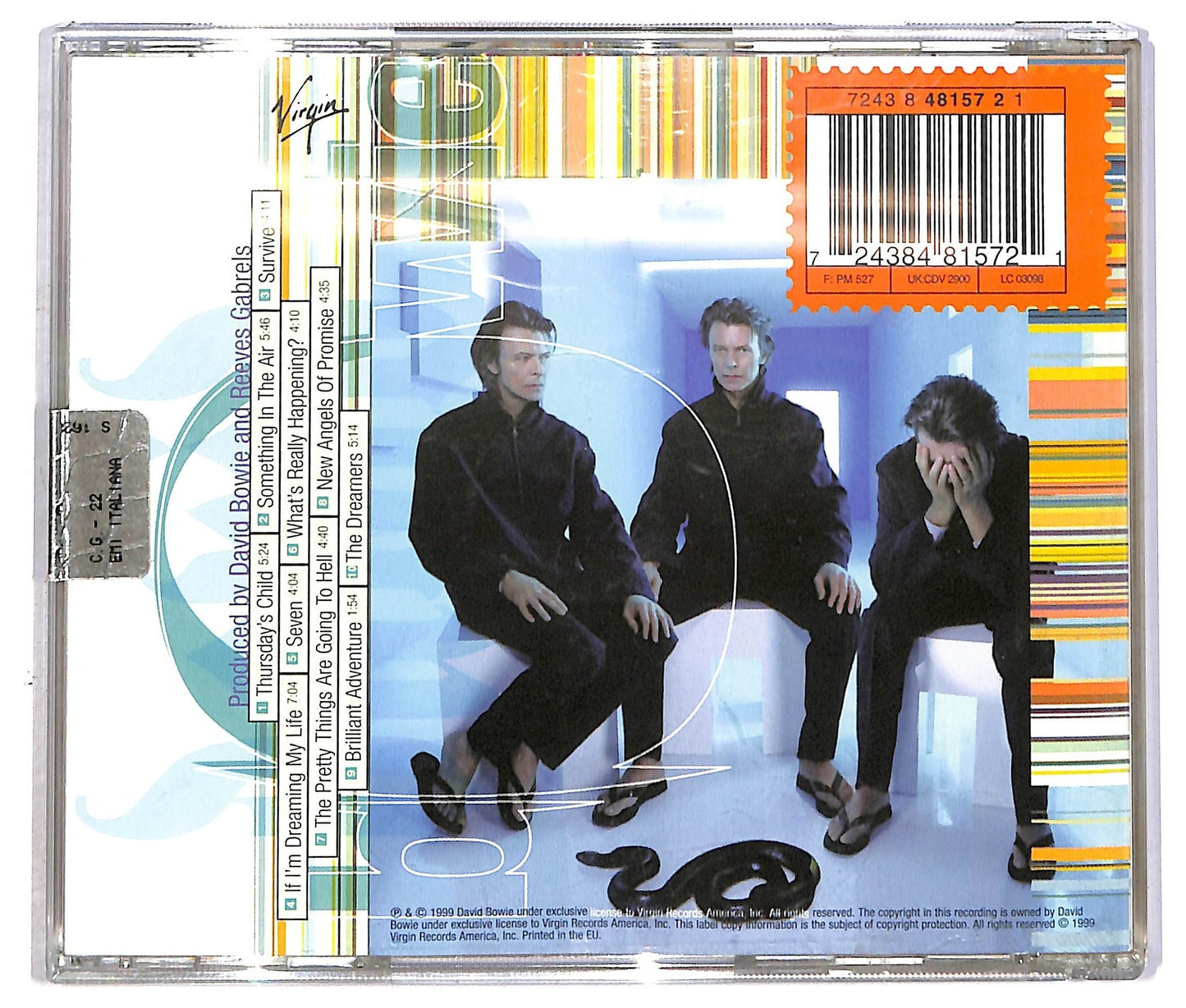 EBOND David Bowie - Hours... CD CD089354