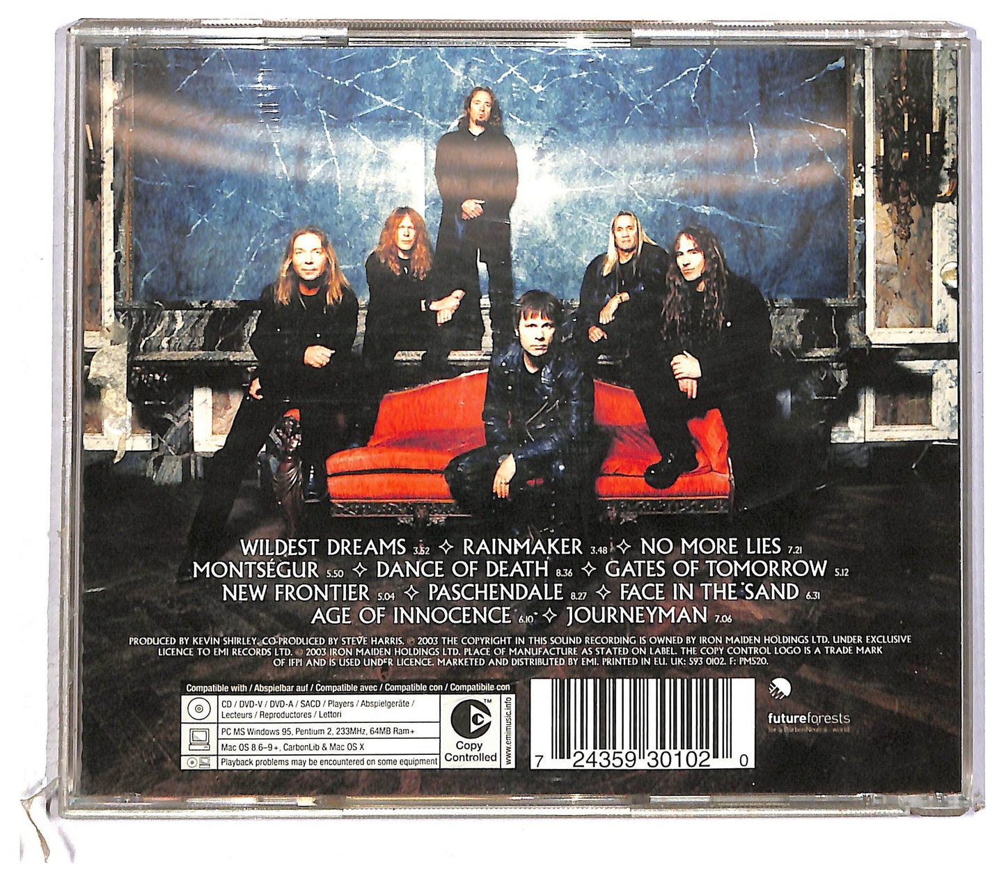 EBOND Iron Maiden - Dance Of Death CD CD089458