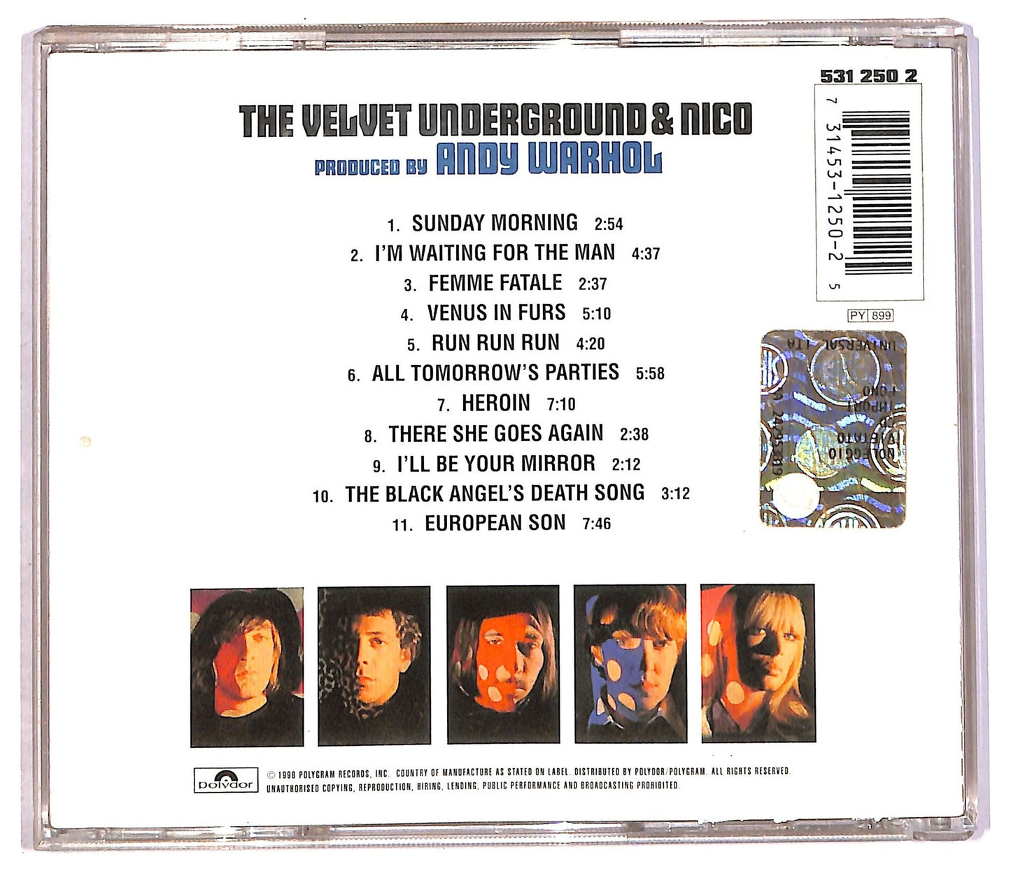 EBOND The Velvet Underground & Nico (3) - The Velvet Underground & Nico CD CD089505