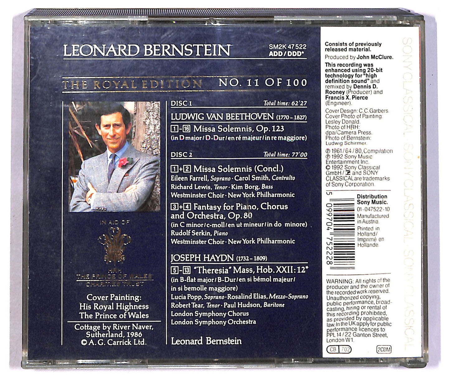 EBOND Bernstein - Nielsen Symphonies Nos. 3 & 5 CD CD089528