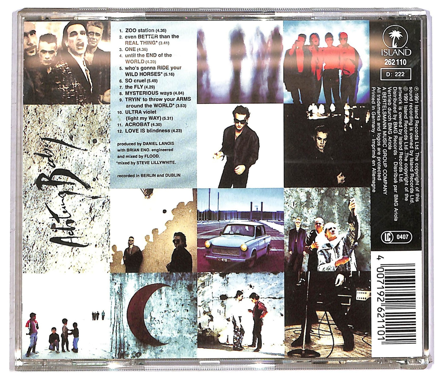 EBOND U2 - Achtung Baby CD CD089742