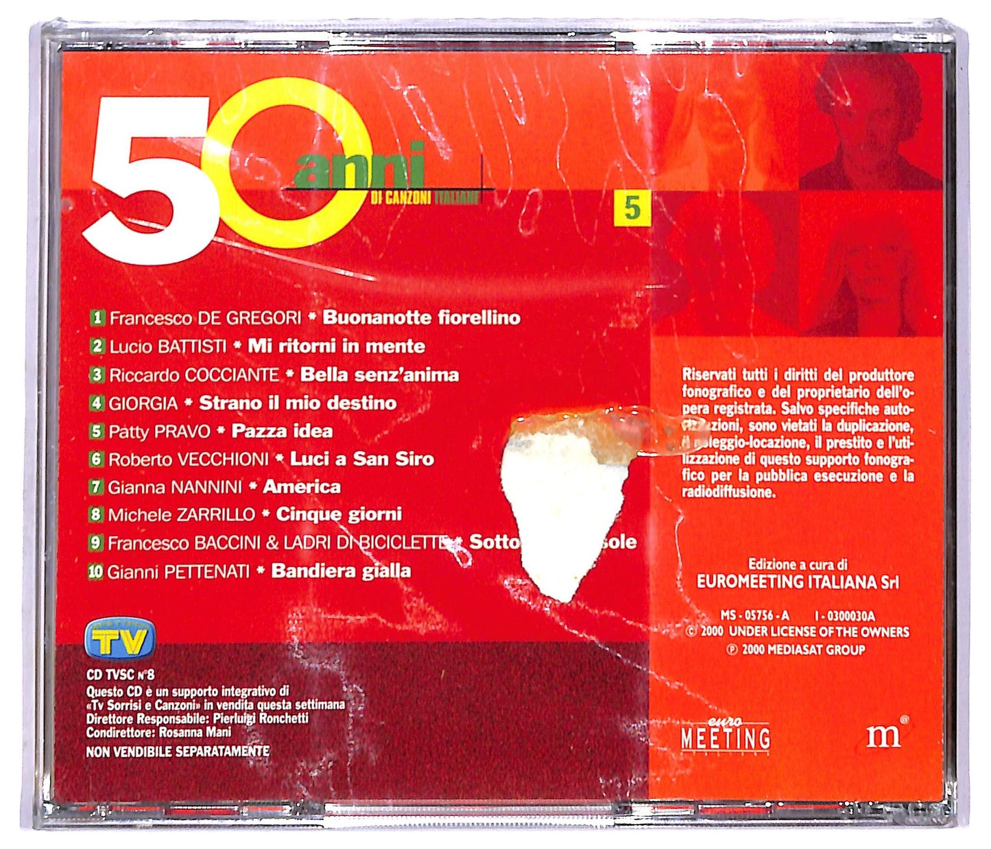EBOND Various - 50 Anni Di Canzoni Italiane 5 EDITORIALE CD CD089917
