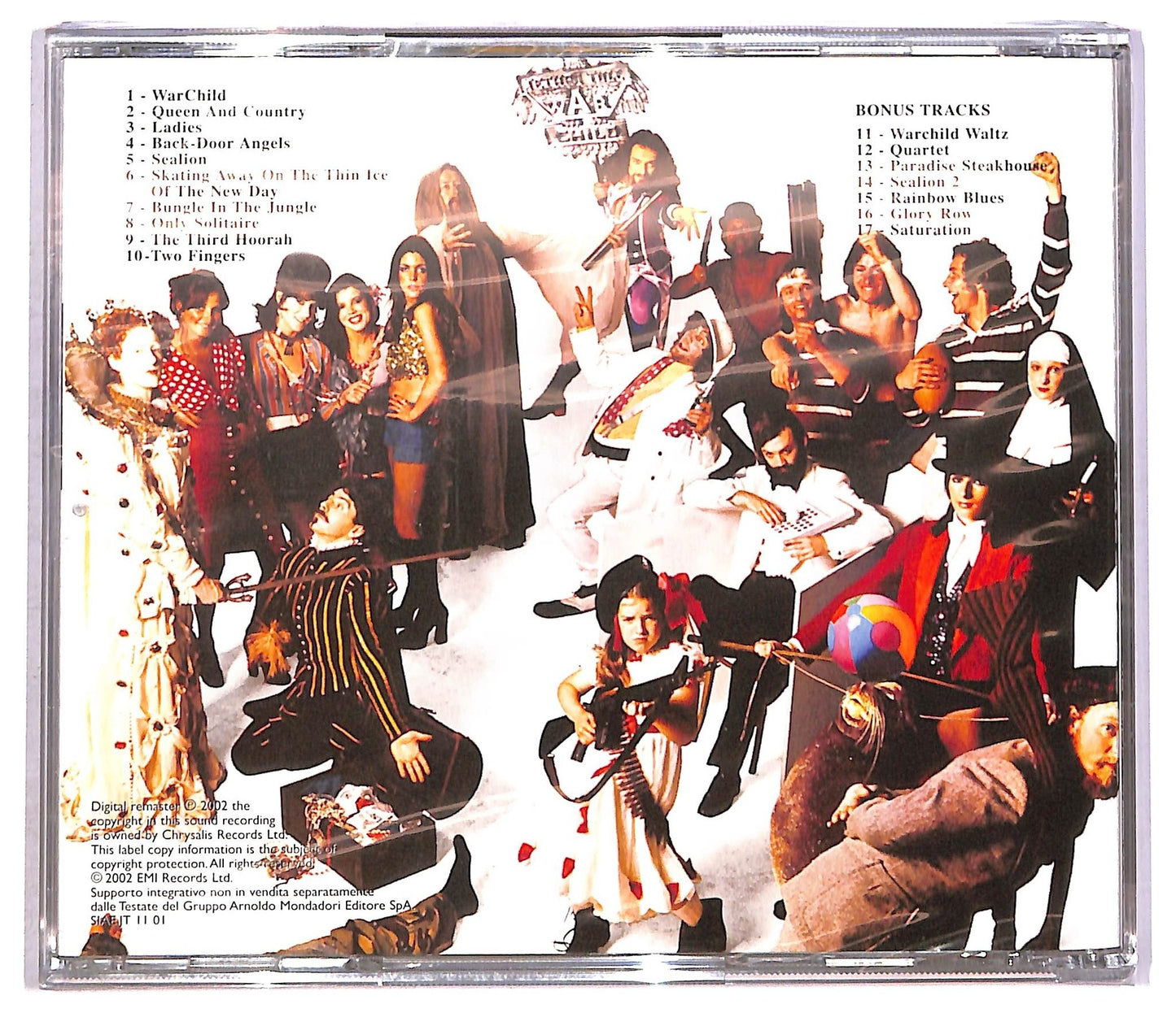 EBOND Jethro Tull - War Child EDITORIALE CD CD090440