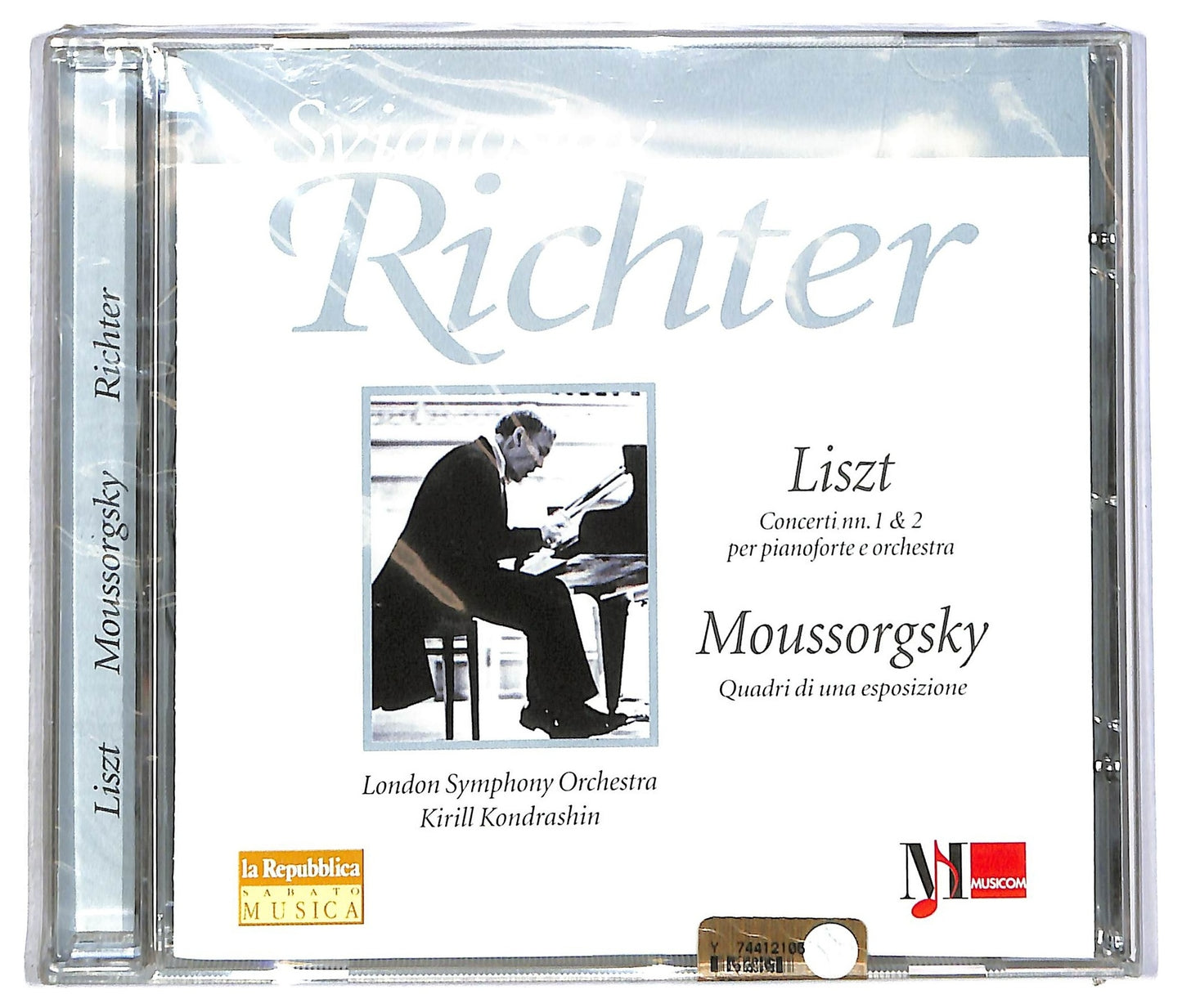 EBOND Sviatoslav Richter - Liszt - Moussorgsky COMPILATION EDITORIALE JEWEL CASE CD CD090530
