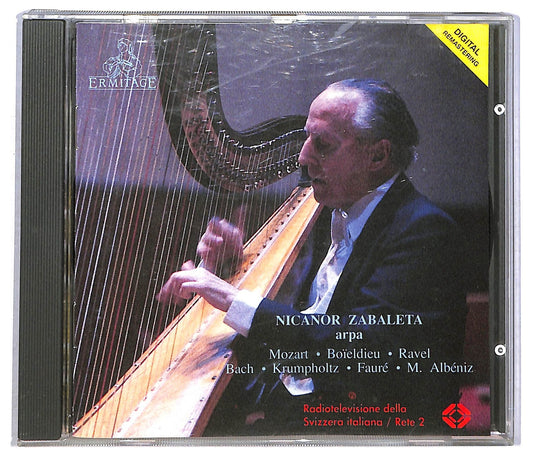 EBOND Nicanor Zabaleta - Arpa - Mozart, Boieldieus, Ravel, Bach CD CD090743