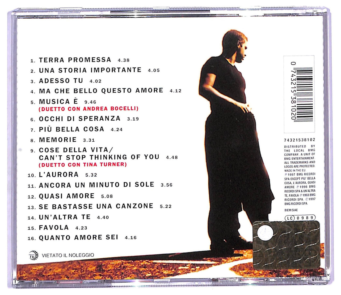 EBOND Eros Ramazzotti - Eros CD CD093607