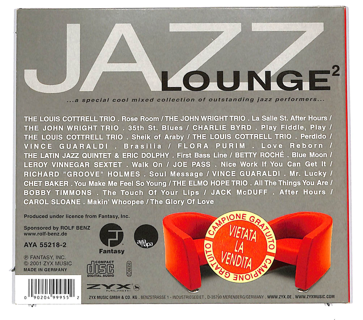 EBOND Various - Jazz Lounge ² - Digipack CD CD094602