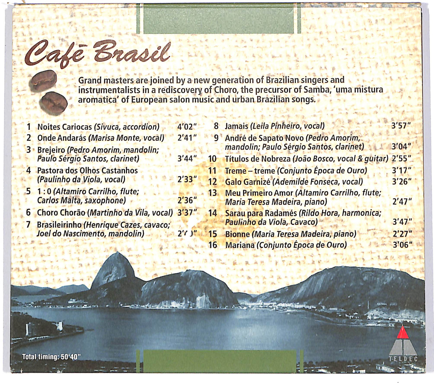 EBOND Various - Cafe Brasil CD CD094611