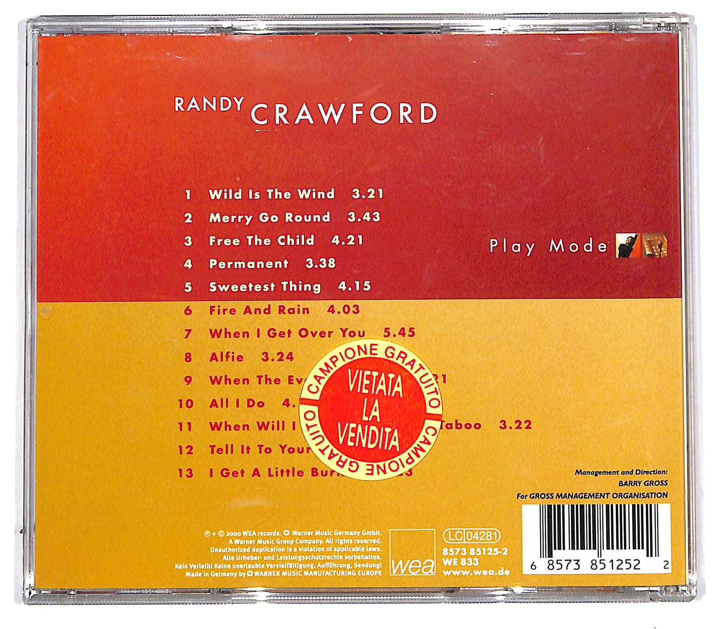 EBOND Randy Crawford - Play Mode CD CD094627