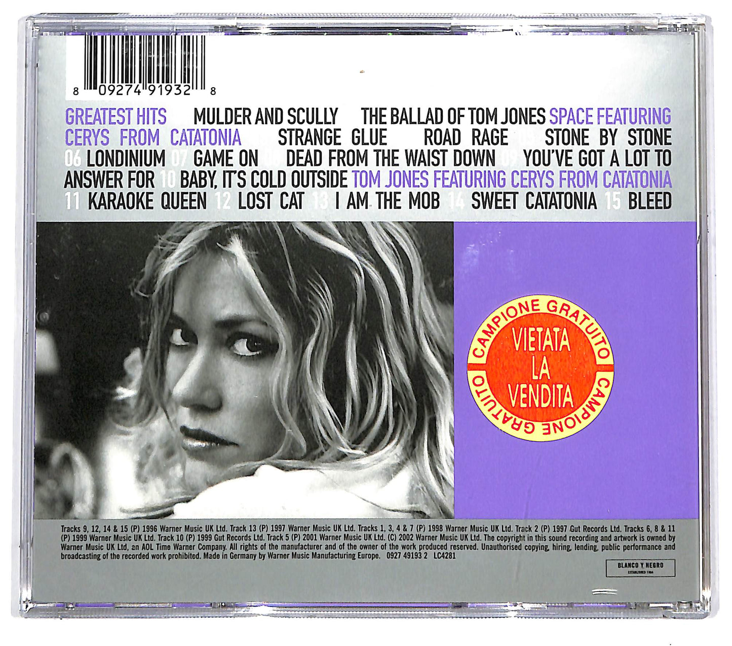 EBOND Catatonia - Greatest Hits CD CD094629