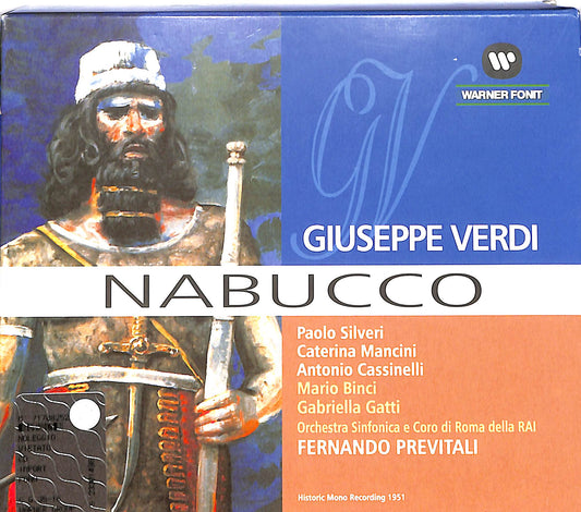 EBOND Giuseppe Verdi - Nabucco - Silveri - Mancini - Box 2CD CD094639