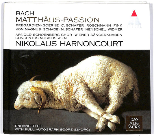 EBOND Bach - Pregardien - Altri - Matthaus-Passion 3CD Digibook CD094658