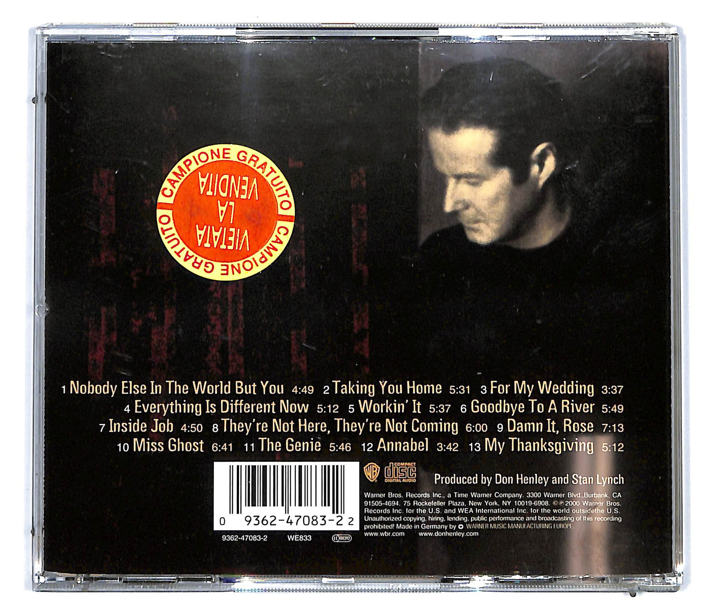 EBOND Don Henley - Inside Job CD CD094832