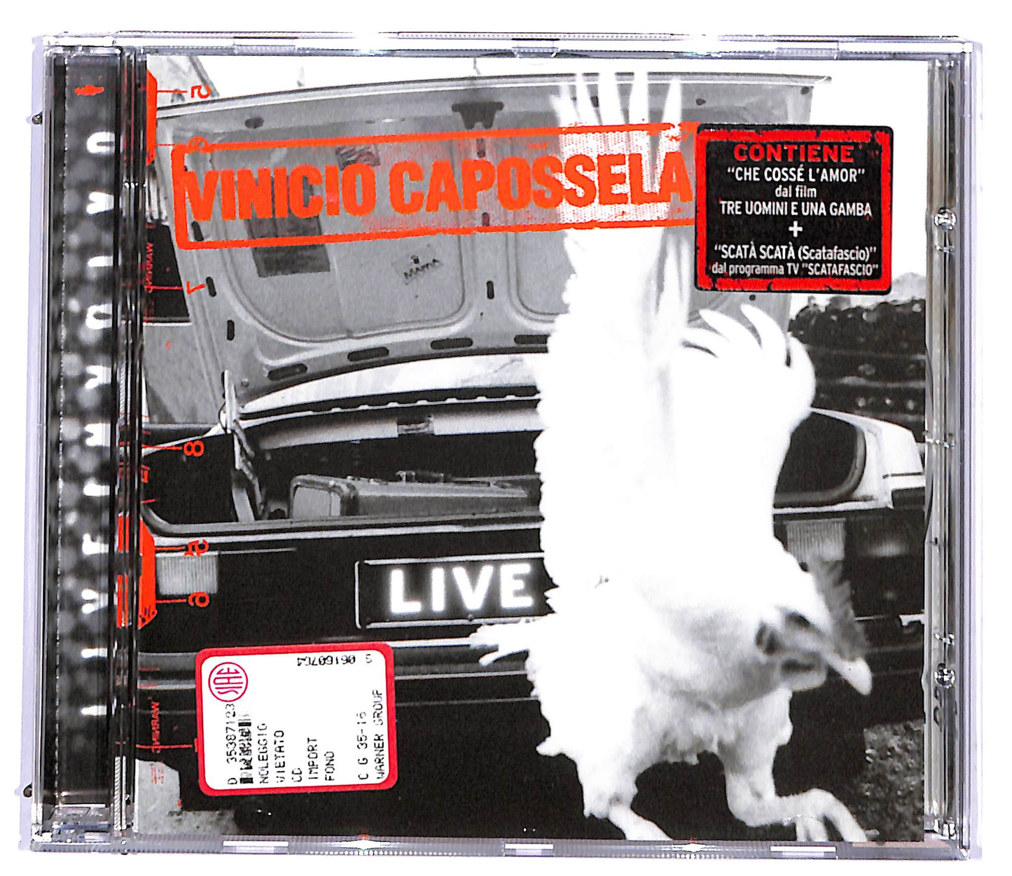 EBOND Vinicio Capossela - Live In Volvo CD CD094902