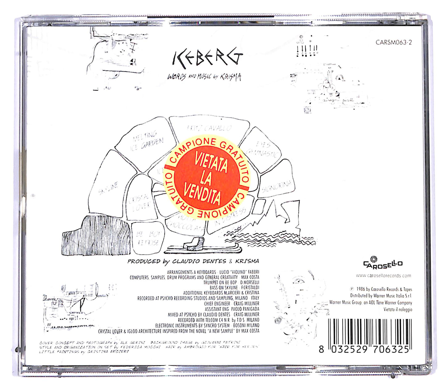 EBOND Krisma - Iceberg CD CD094924