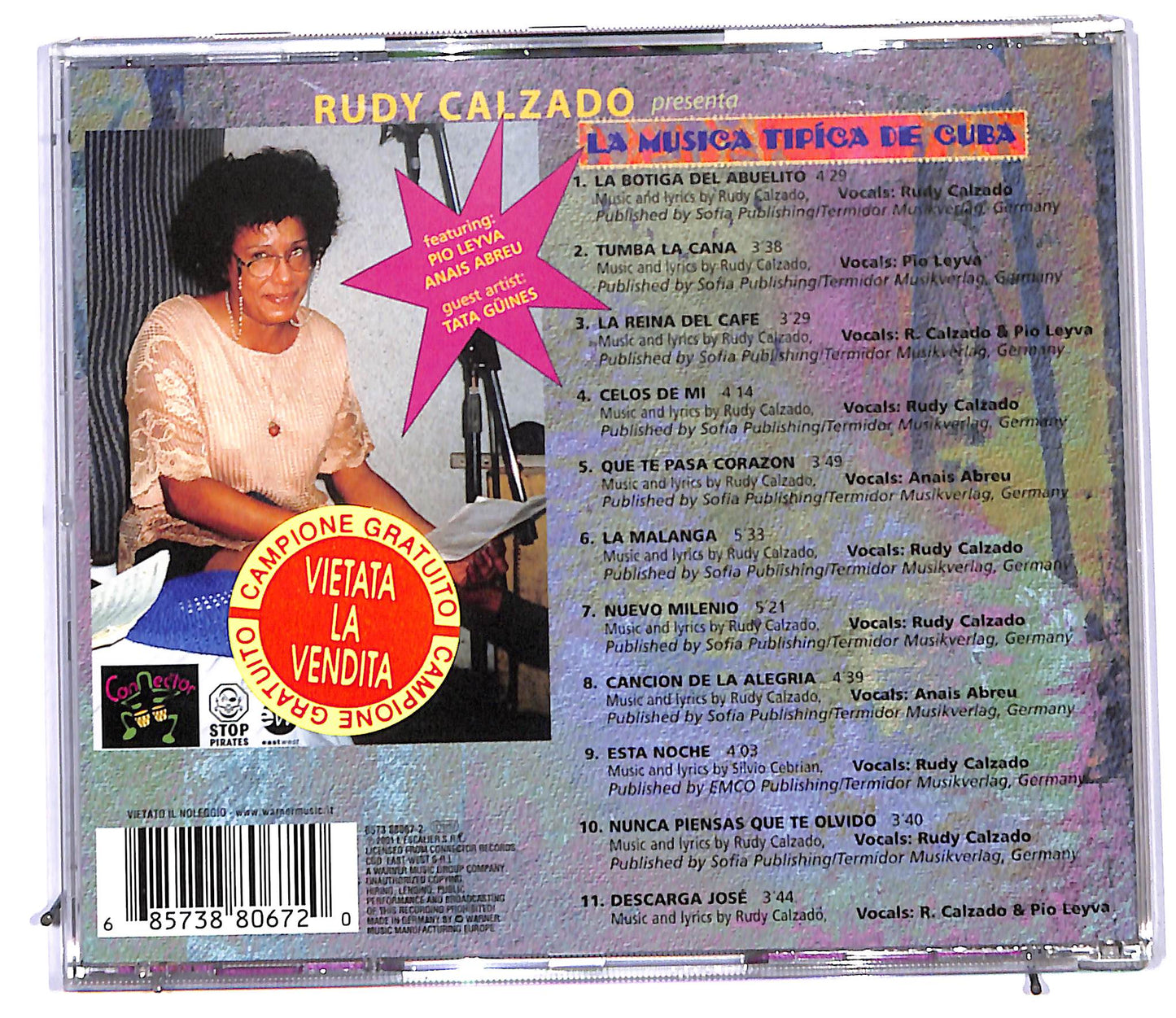 EBOND Rudy Calzado - la musica tipica di cuba CD CD094933