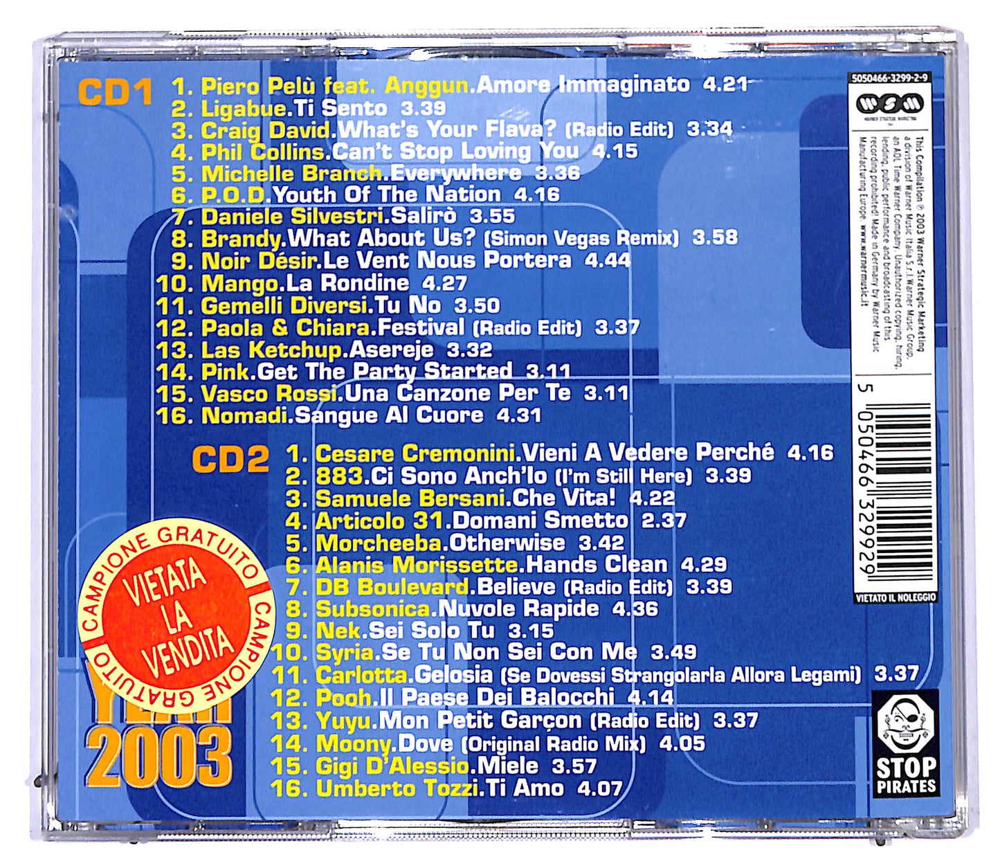 EBOND Various - Top Of The Year 2003 CD CD094935