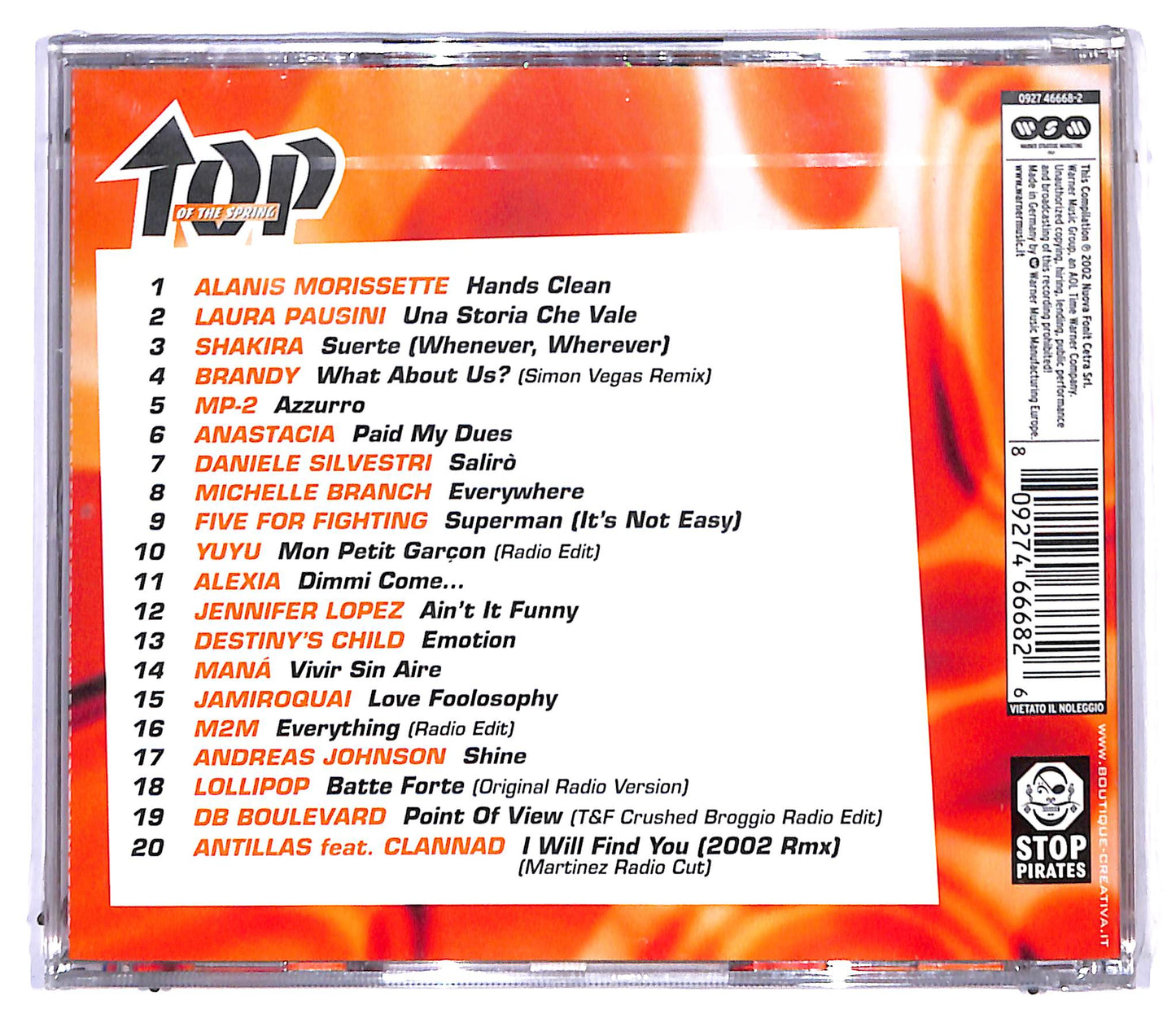 EBOND Various - Top Of The Spring CD CD094946