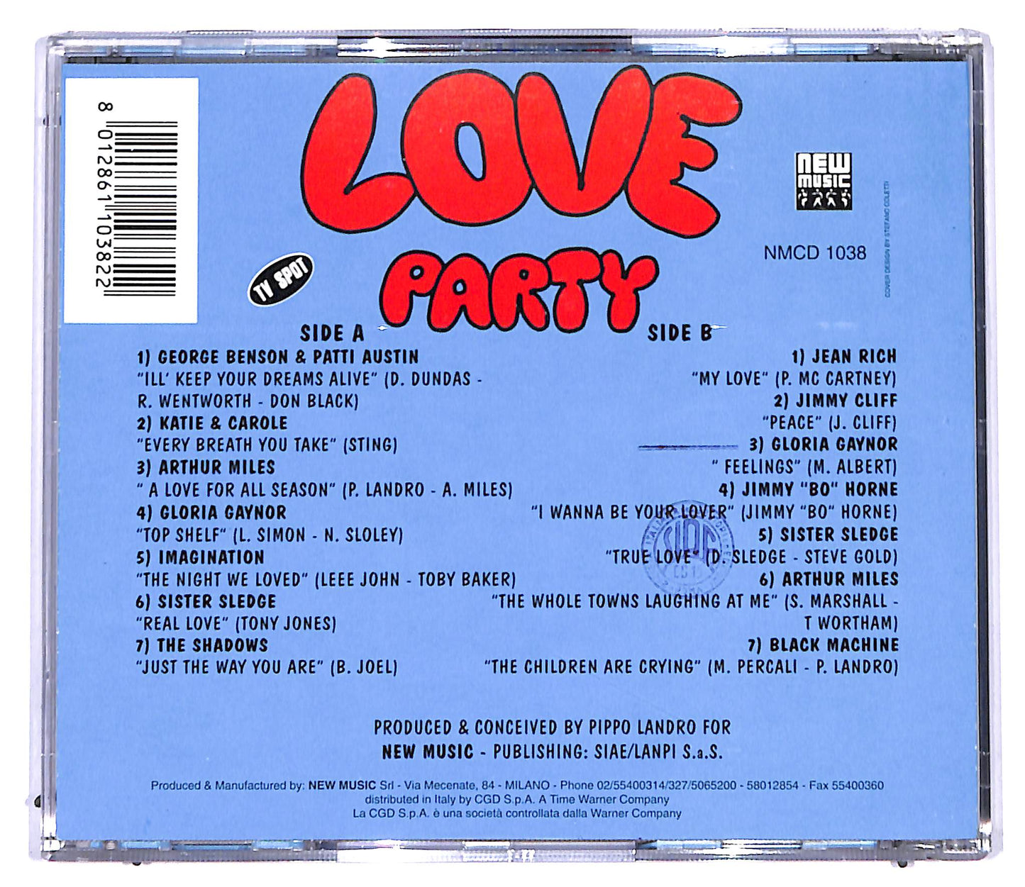 EBOND Various - Love Party CD CD094956