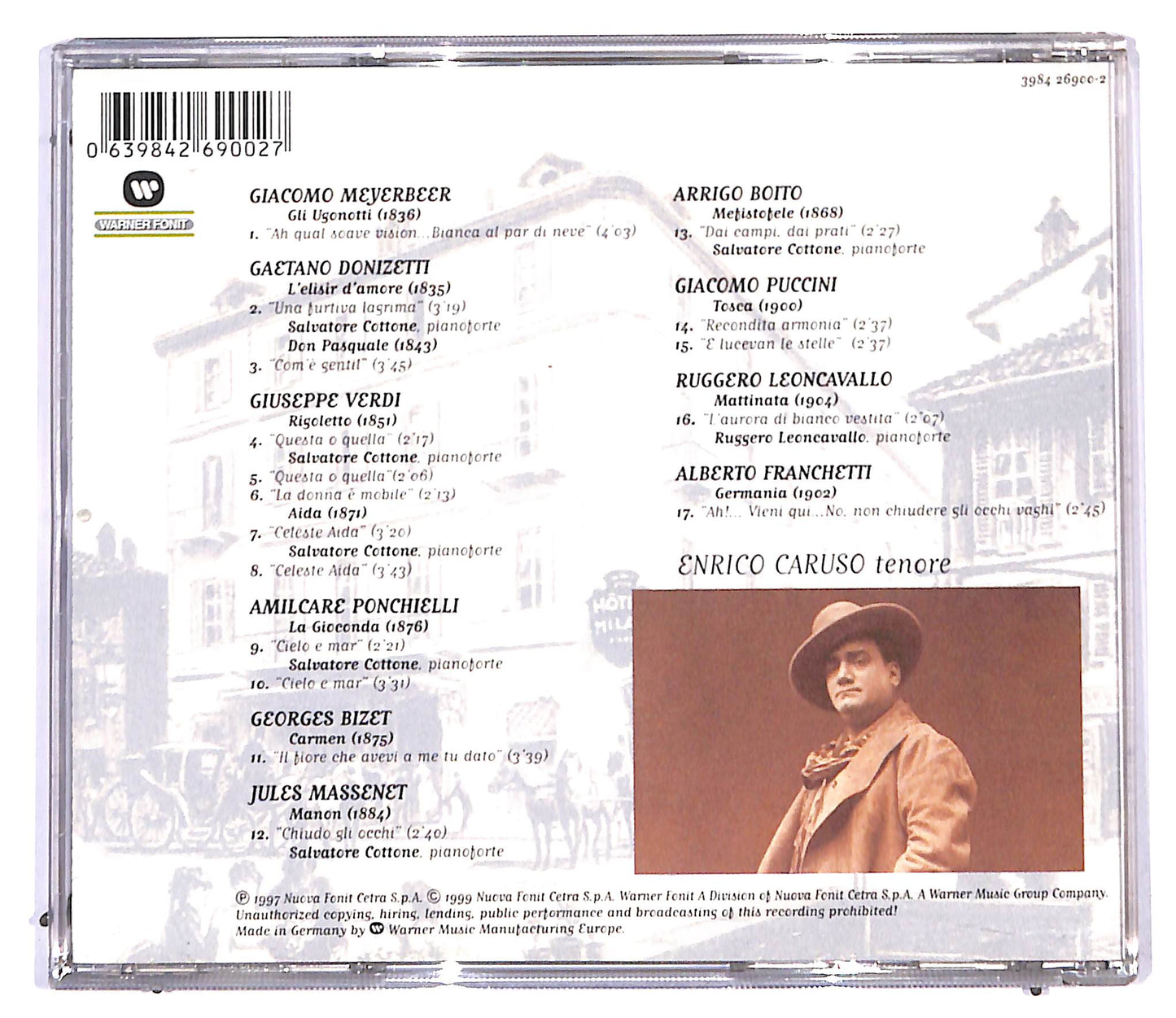 EBOND Enrico Caruso - The Legend Of Caruso CD CD095029