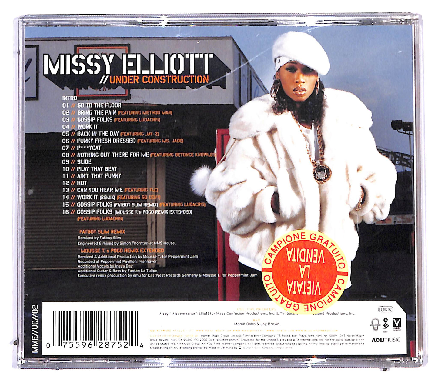 EBOND Missy Elliott - Under Construction CD CD095035