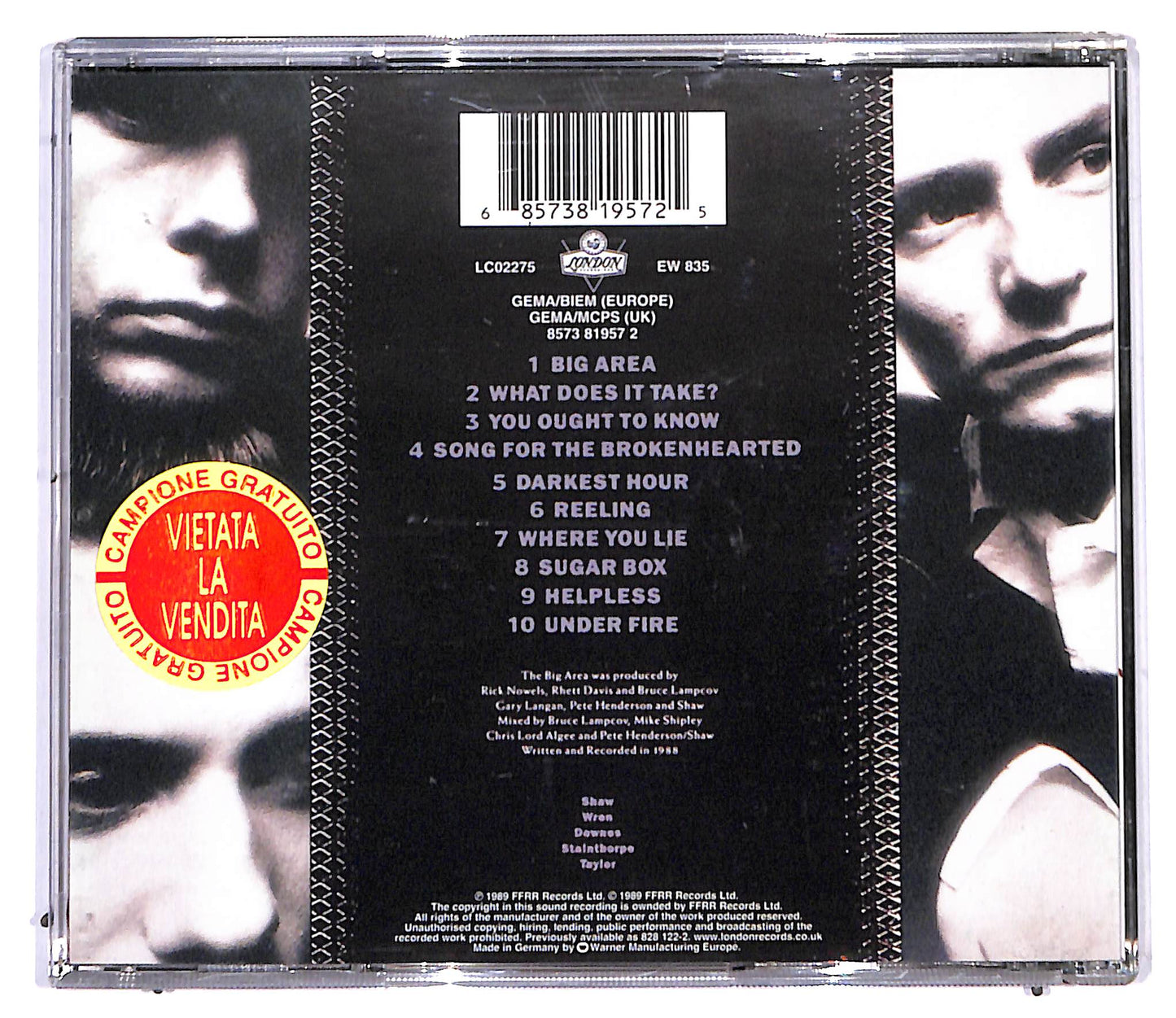 EBOND Then Jerico - The Big Area CD CD095049