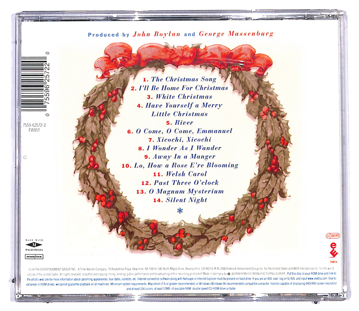 EBOND Linda Ronstadt - A Merry Little Christmas CD CD095061