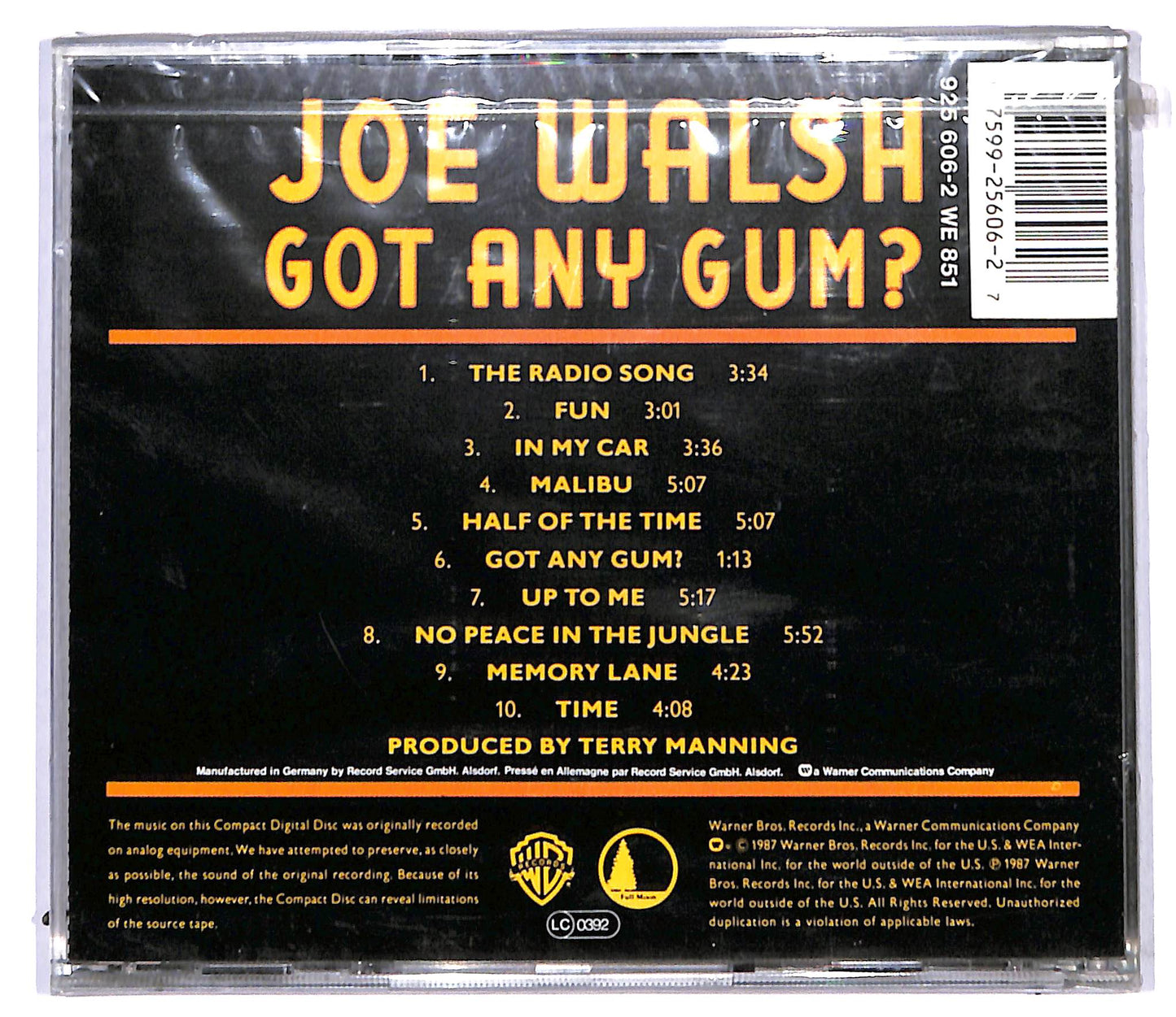 EBOND Joe Walsh - Got Any Gum? CD CD095104