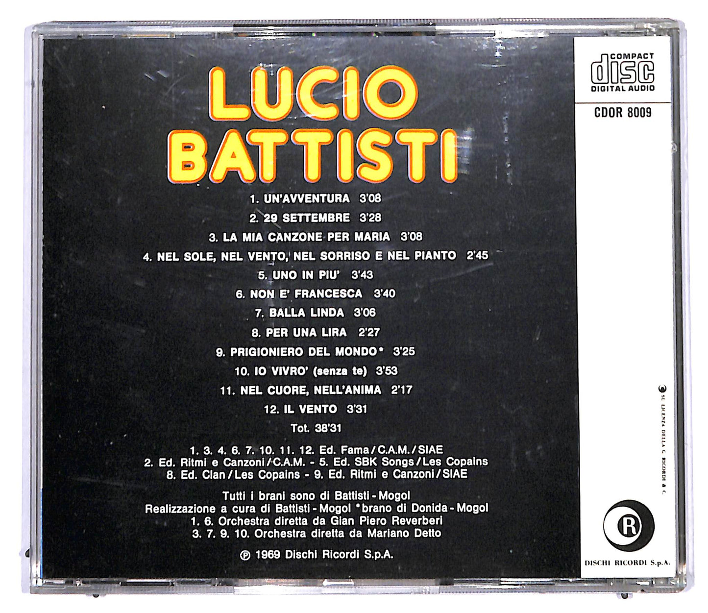 EBOND Lucio Battisti - Lucio Battisti CD CD095111