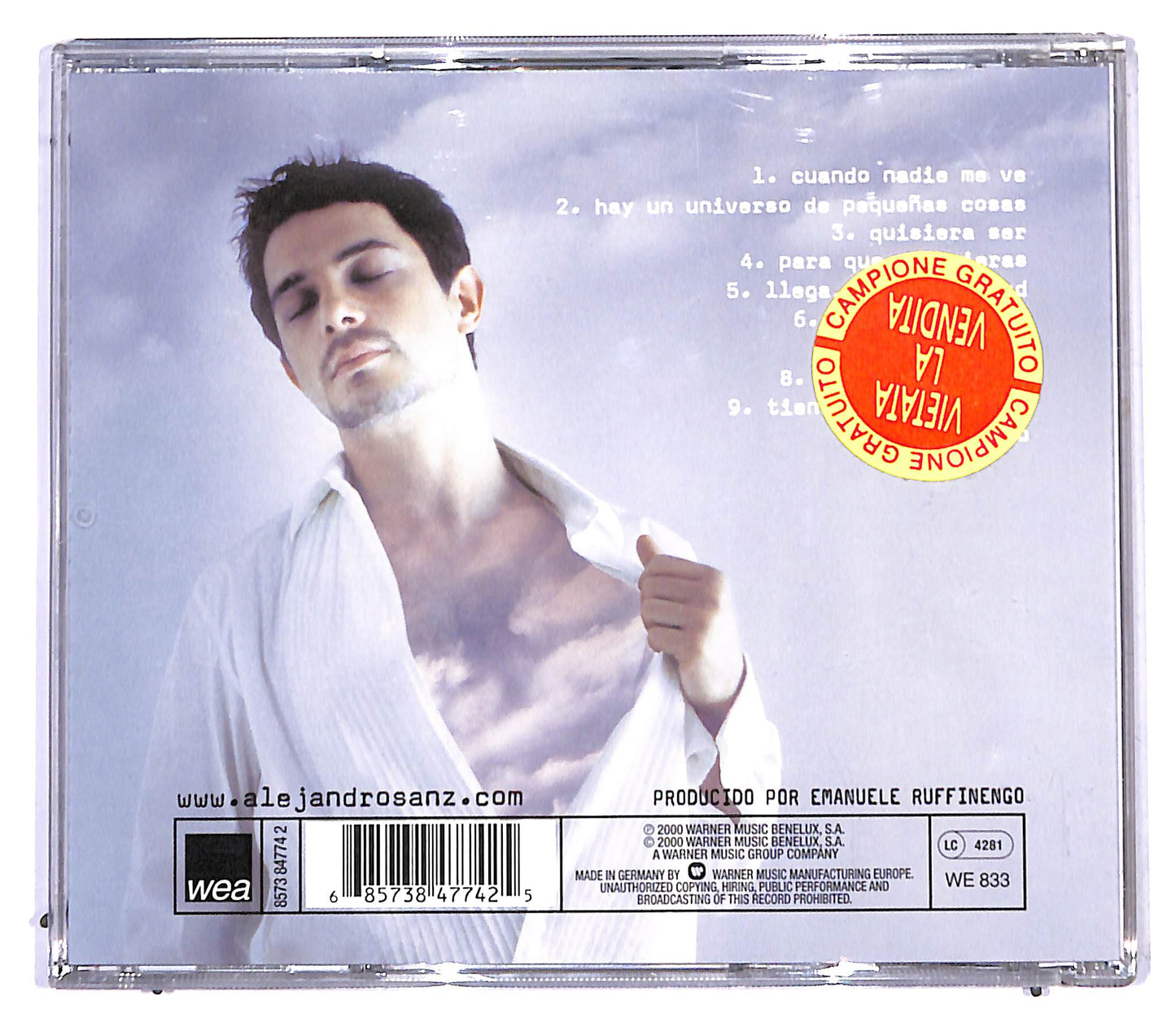 EBOND Alejandro Sanz - El Alma Al Aire CD CD095118