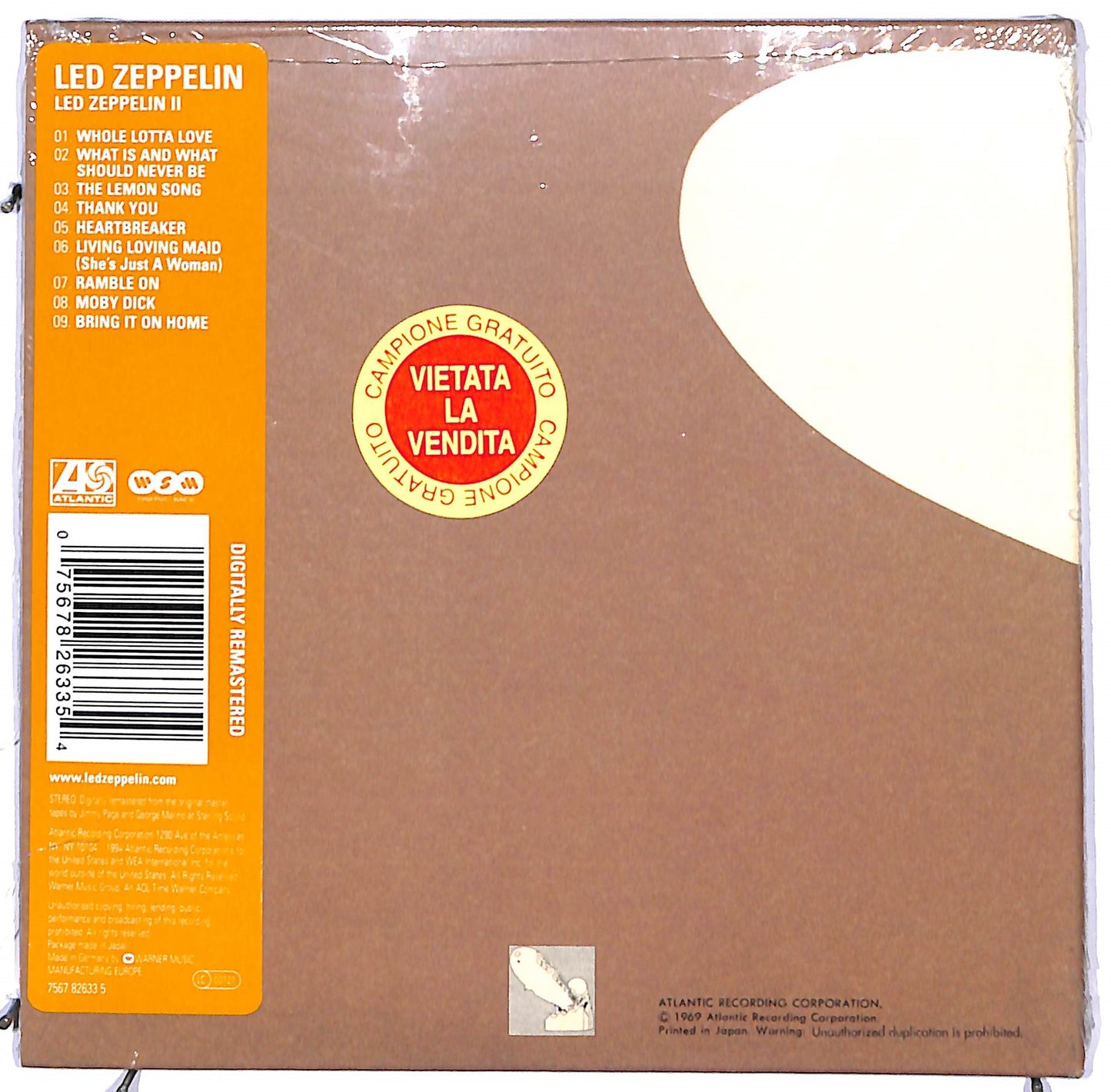 EBOND Led Zeppelin - Led Zeppelin II (digipak) CD CD095125