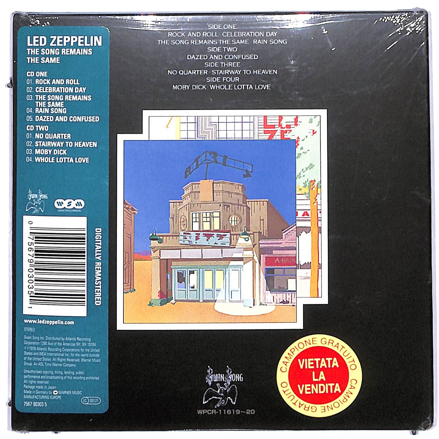 EBOND Led Zeppelin - The Soundtrack From The Film (DIGIPAK) CD CD095126