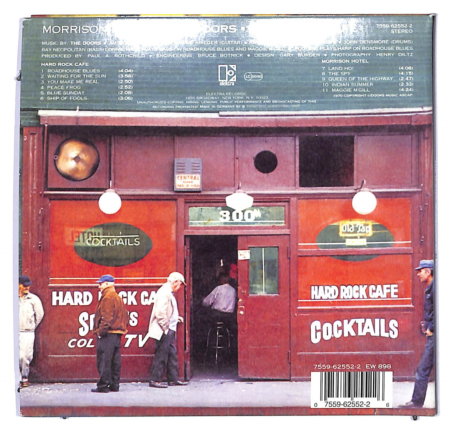 EBOND The Doors - Morrison Hotel (digipak) CD CD095134