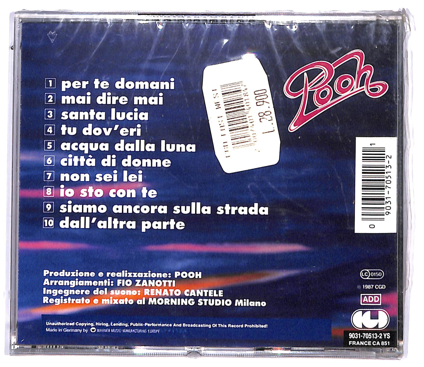 EBOND Pooh - Il Colore Dei Pensieri CD CD095212