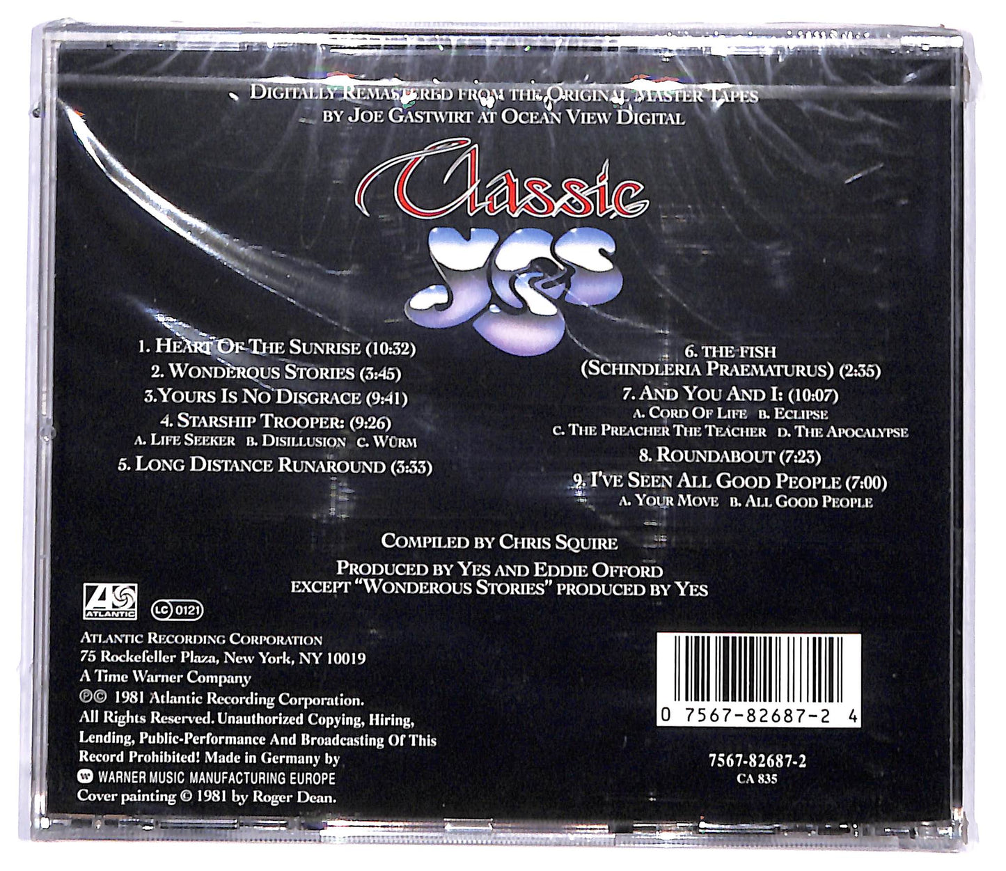 EBOND Yes - Classic Yes CD CD095243