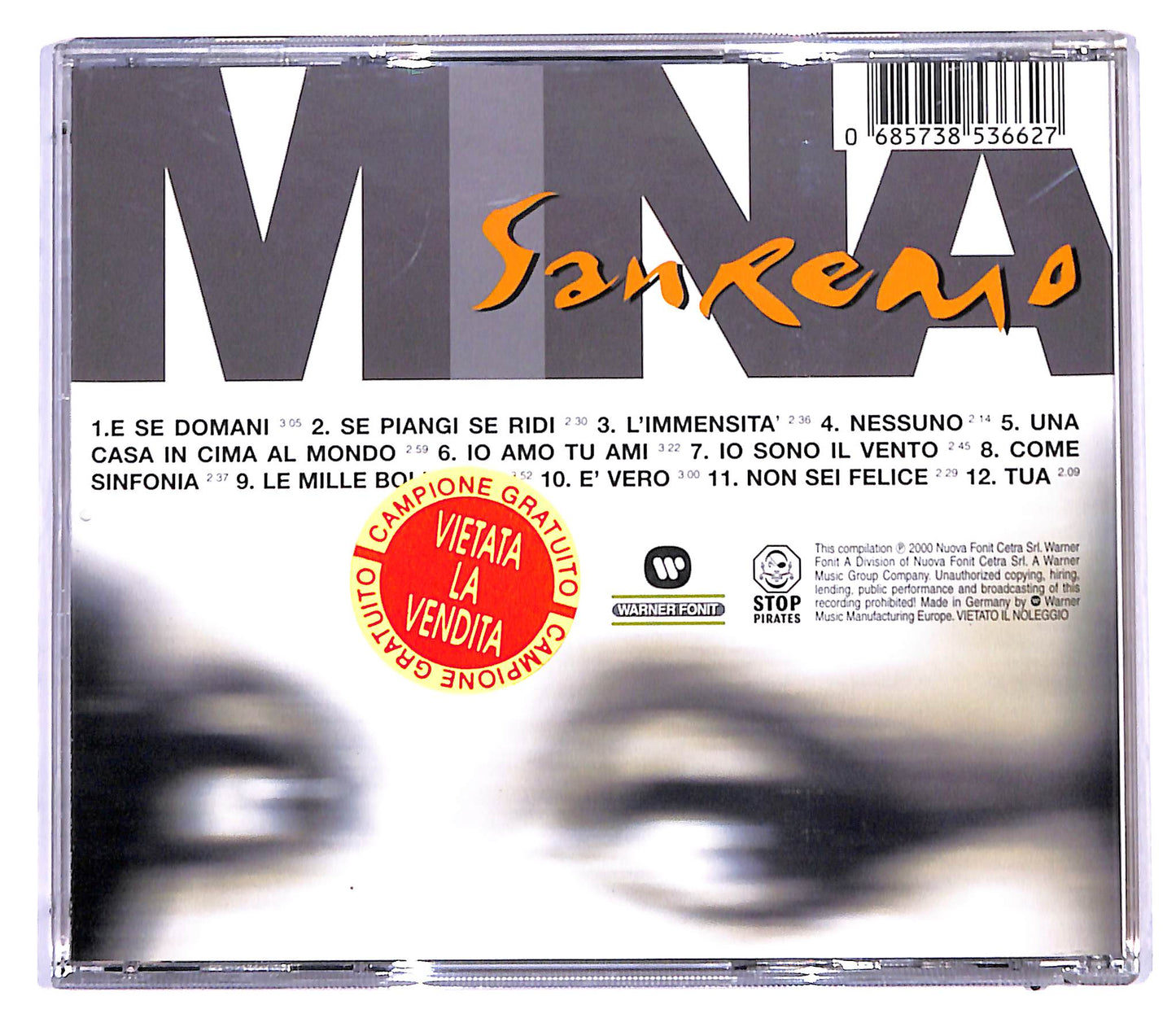 EBOND Mina - Sanremo CD CD095308