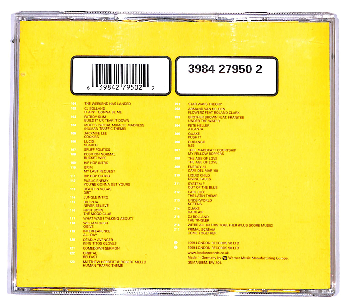 EBOND Human Traffic (Essential Selection Presents Music From The Motion Picture) CD CD095326