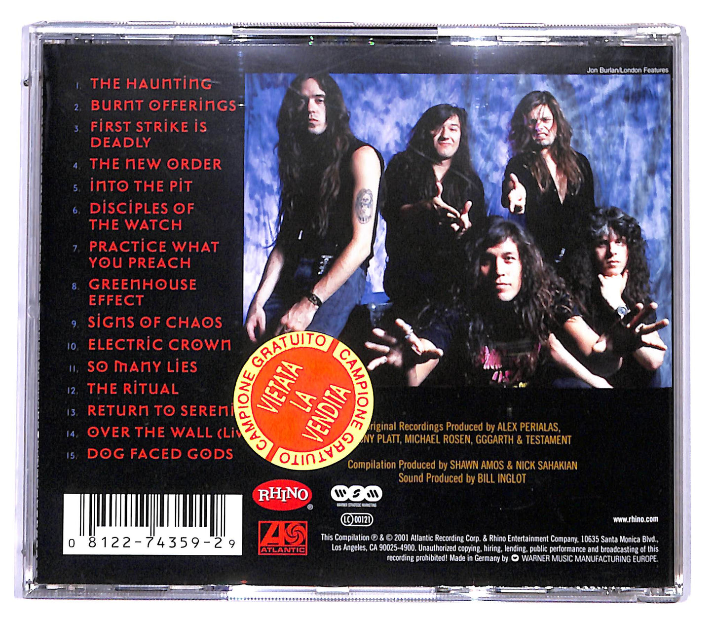 EBOND Testament - The Very Best Of Testament CD CD095346