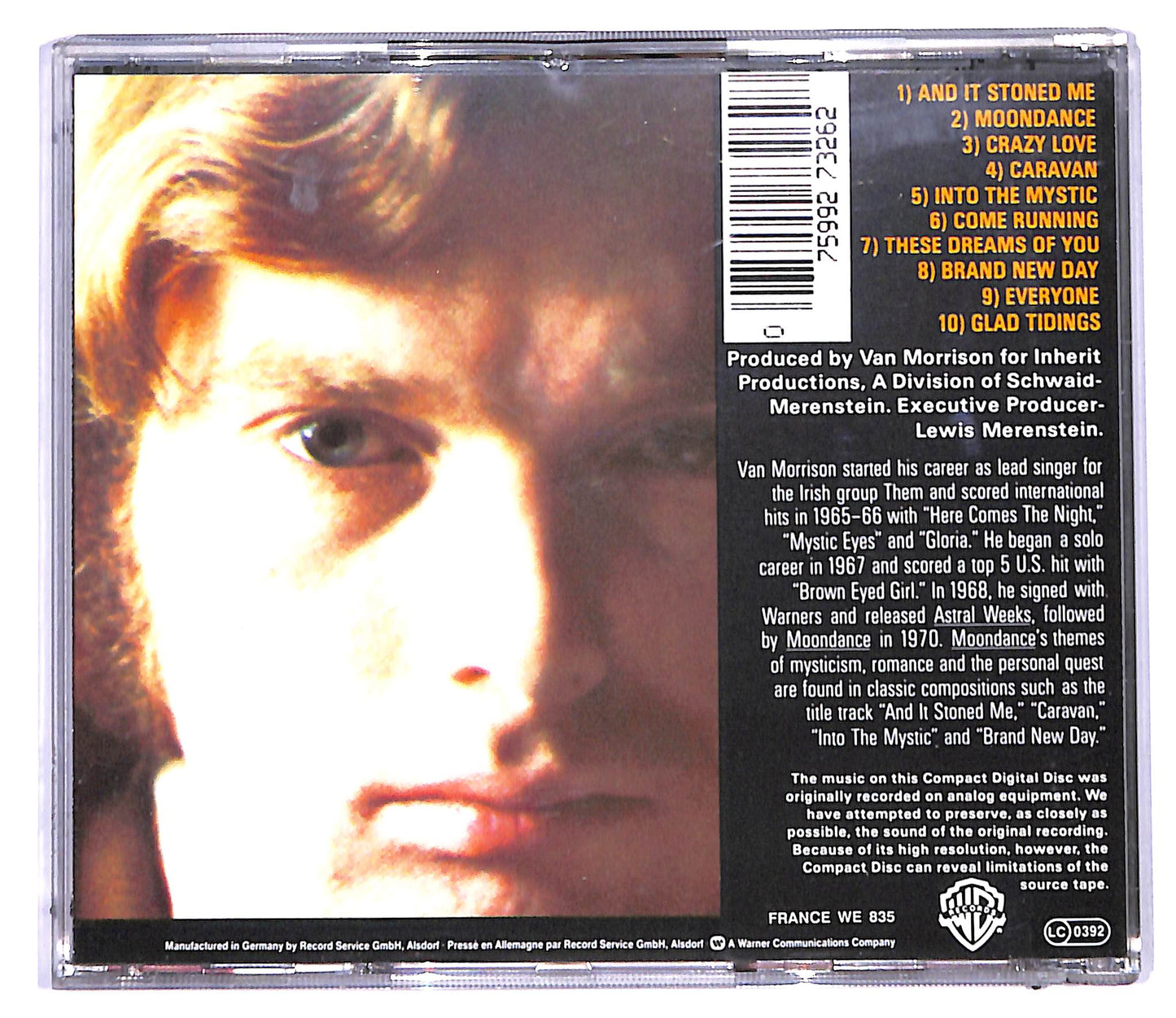 EBOND Van Morrison - Moondance CD CD095356