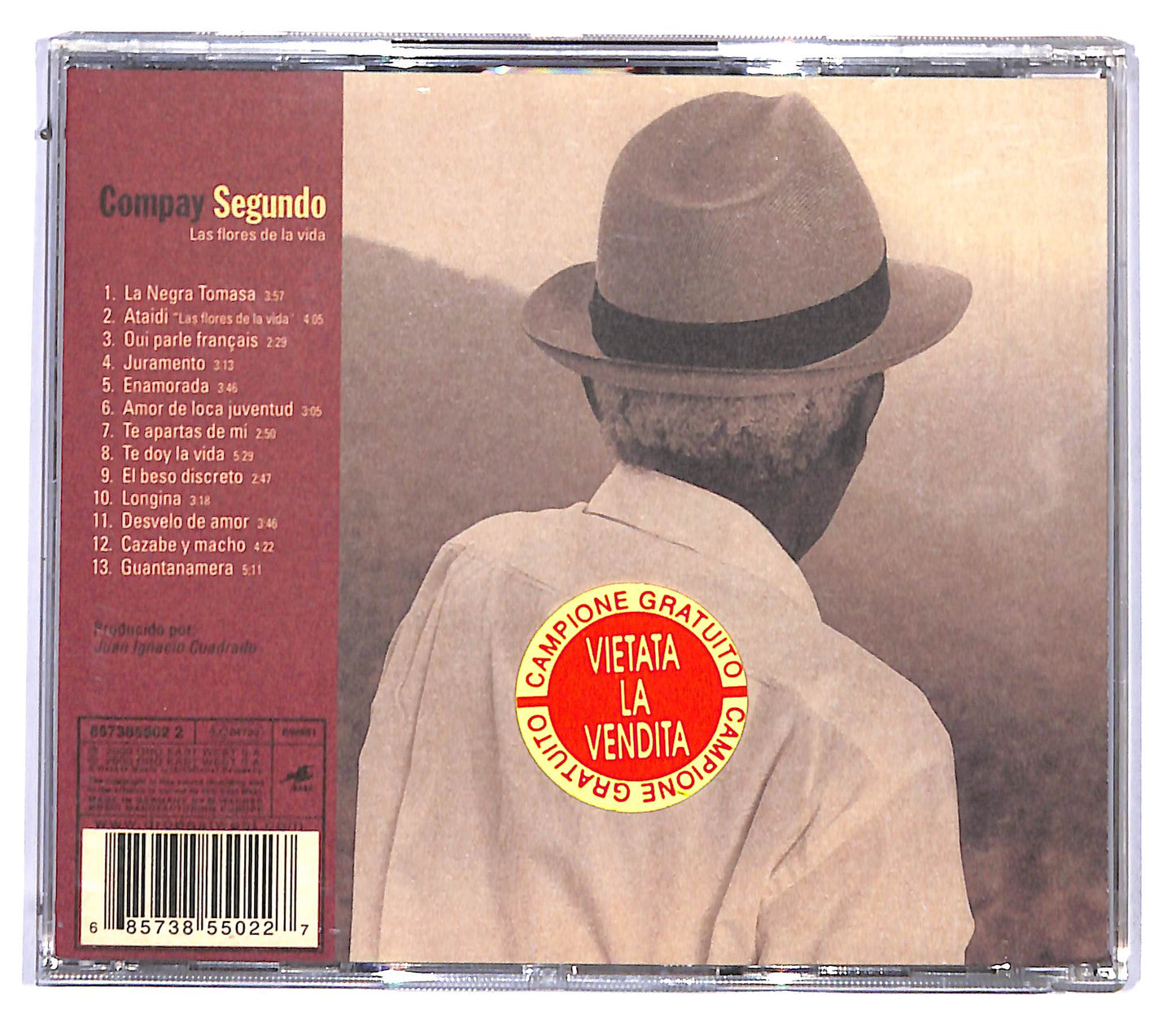 EBOND Compay Segundo - Las Flores De La Vida CD CD095423