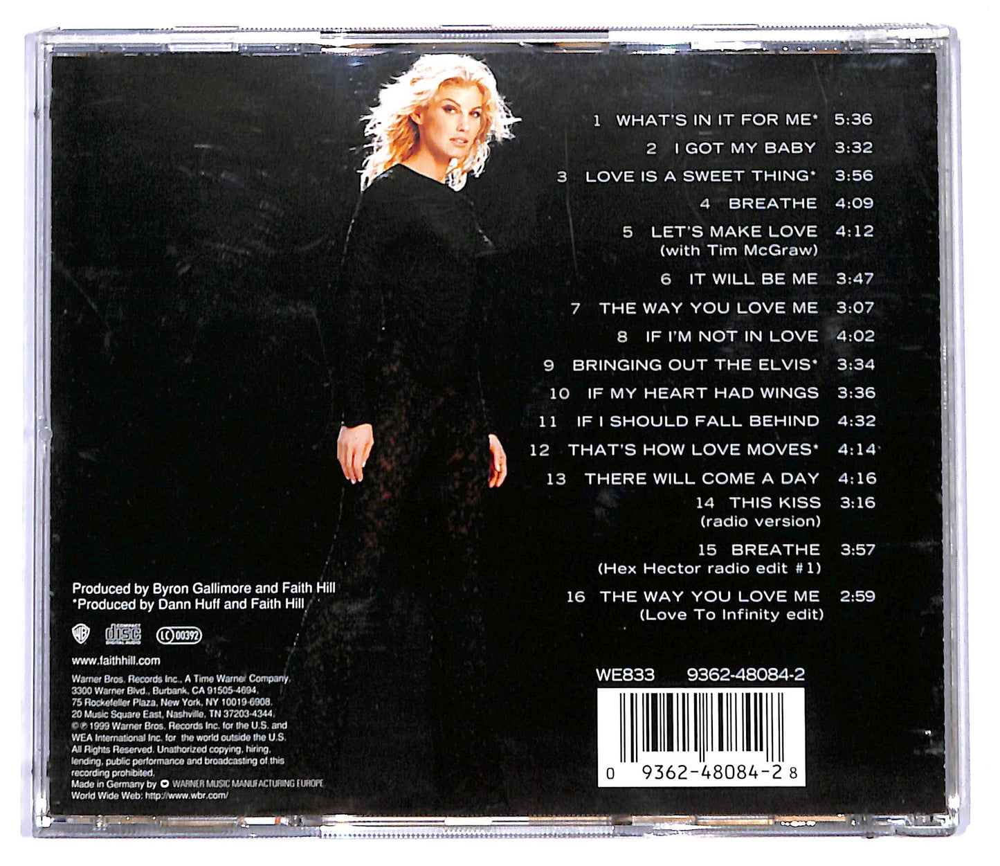 EBOND Faith Hill - Breathe CD CD095434