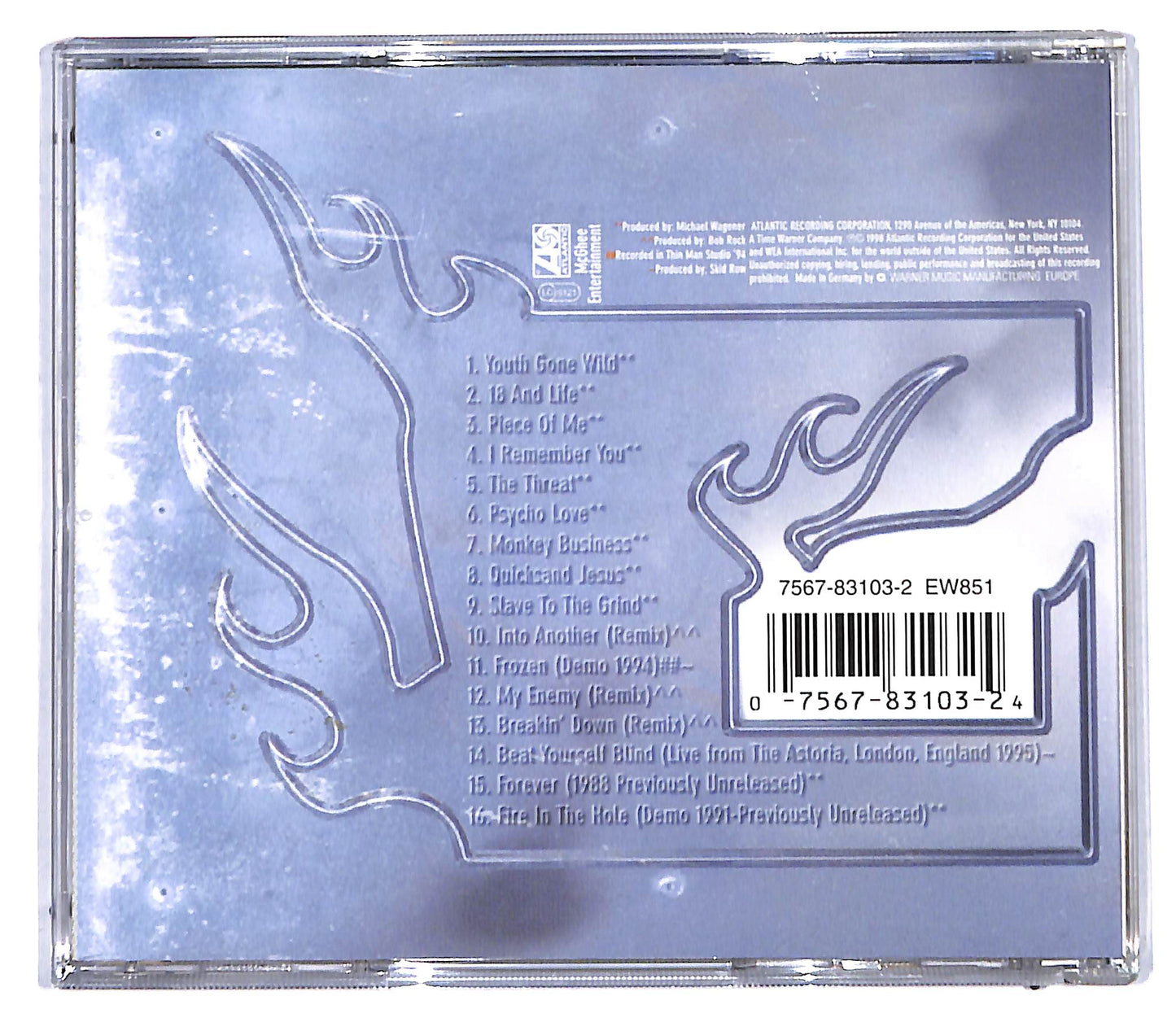 EBOND Skid Row - 40 Seasons - The Best Of Skid Row CD CD095530